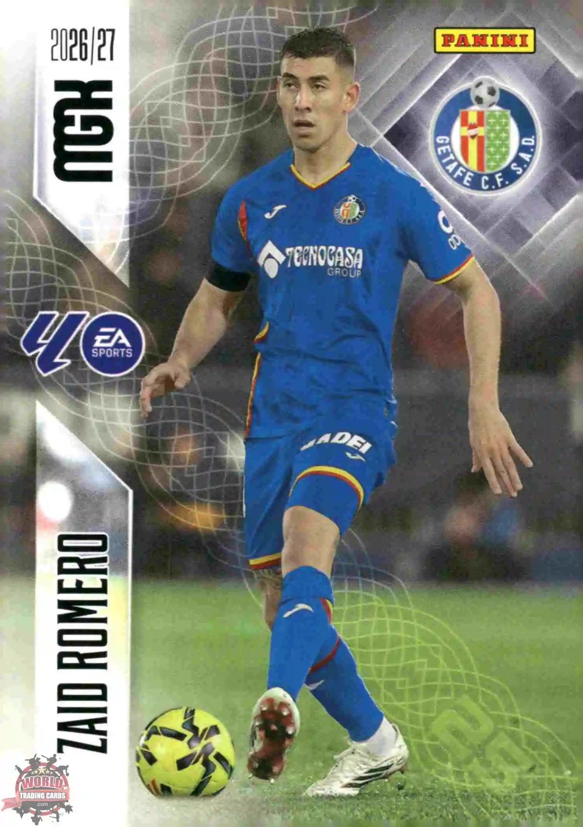 Panini | Megacracks | 2026-2027 | #188 | Zaid Romero | Getafe CF | Basico