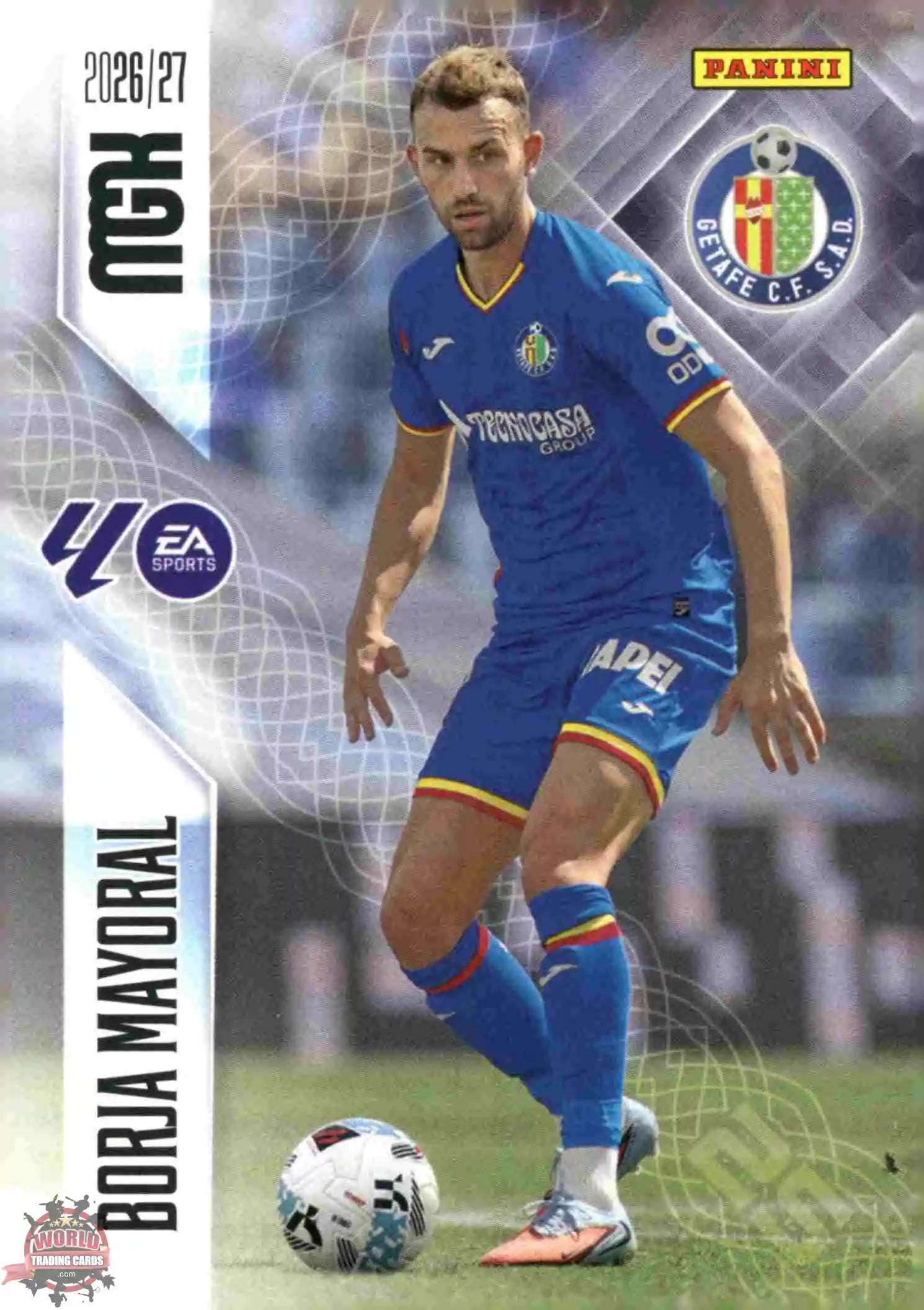 Panini | Megacracks | 2026-2027 | #195 | Borja Mayoral | Getafe CF | Basico
