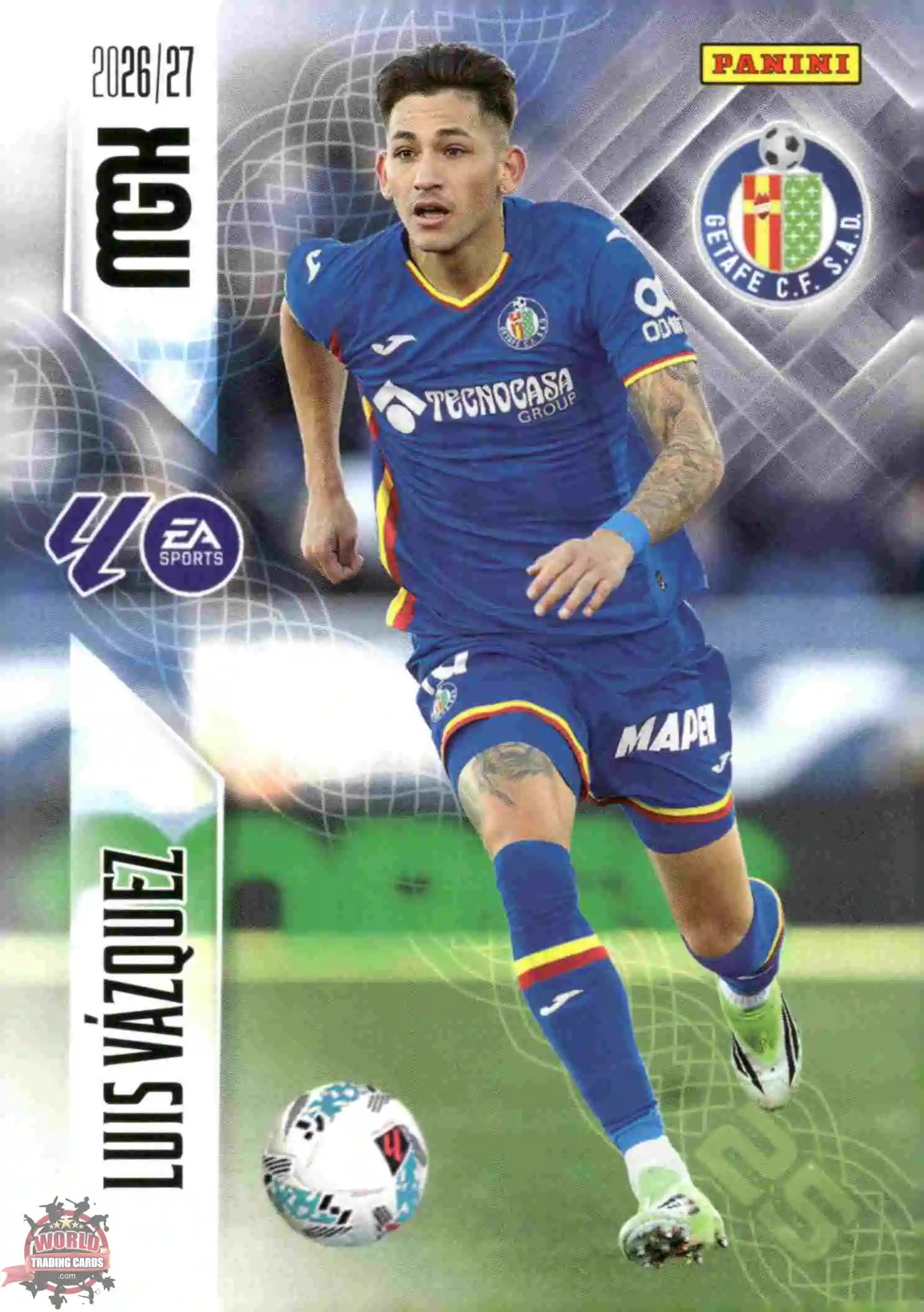 Panini | Megacracks | 2026-2027 | #196 | Luis Vázquez | Getafe CF | Basico