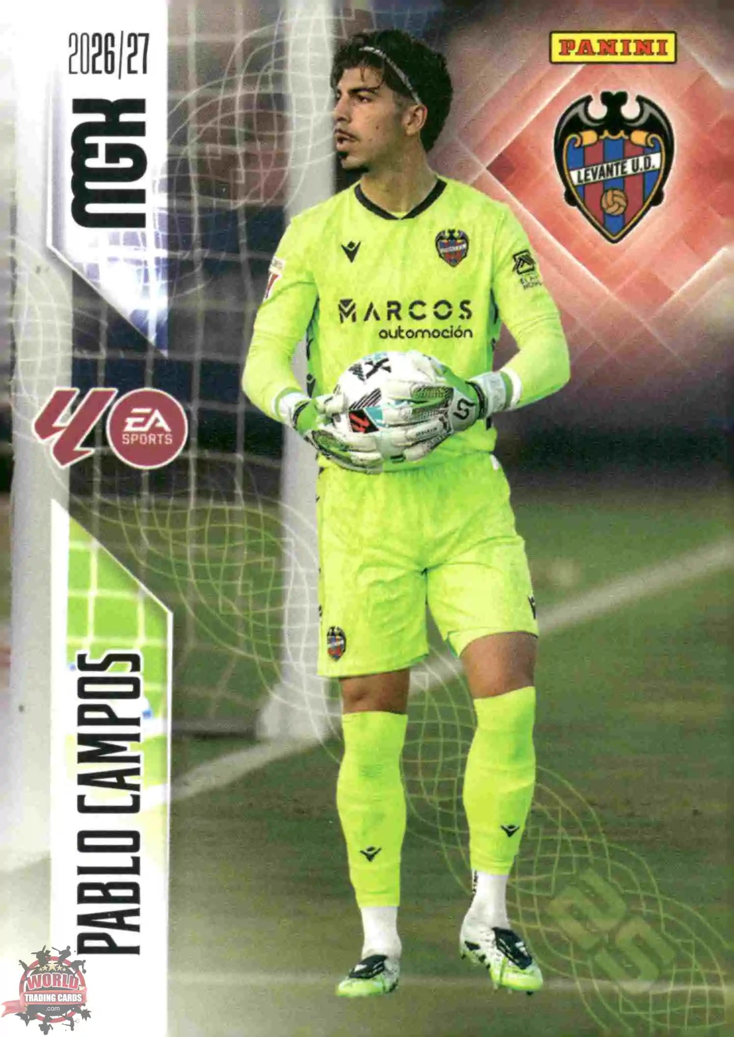 Panini | Megacracks | 2026-2027 | #201 | Pablo Campos | Levante UD | Basico