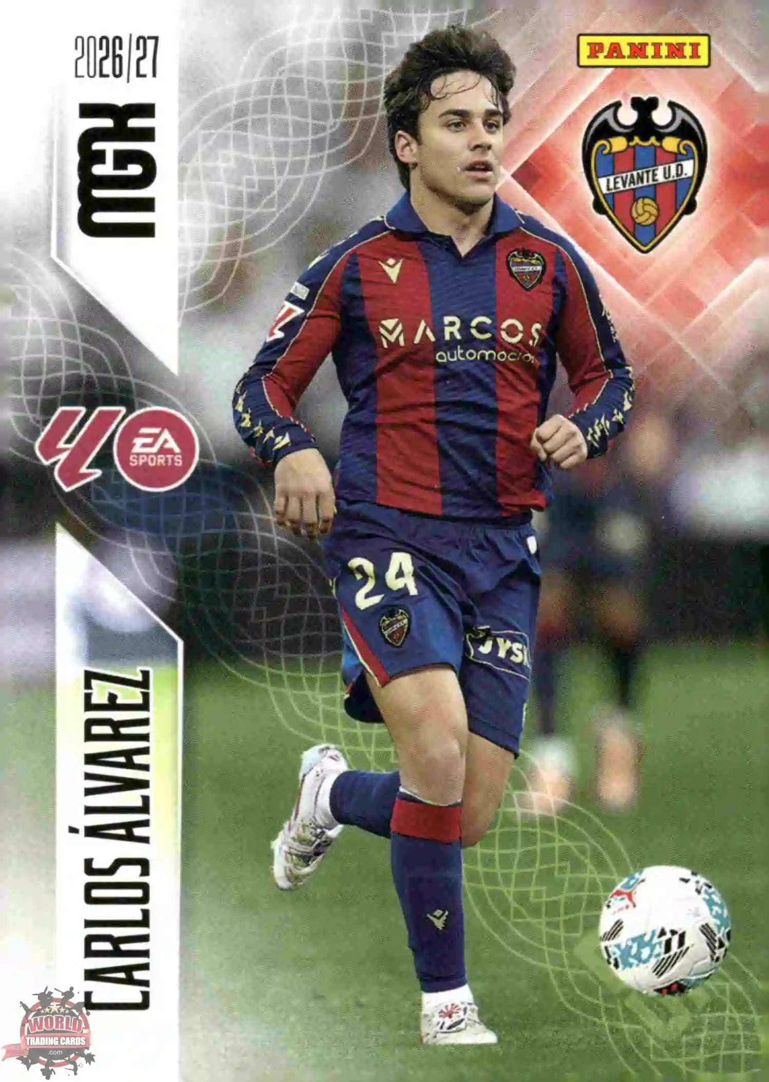 Panini | Megacracks | 2026-2027 | #211 | Carlos Álvarez | Levante UD | Basico