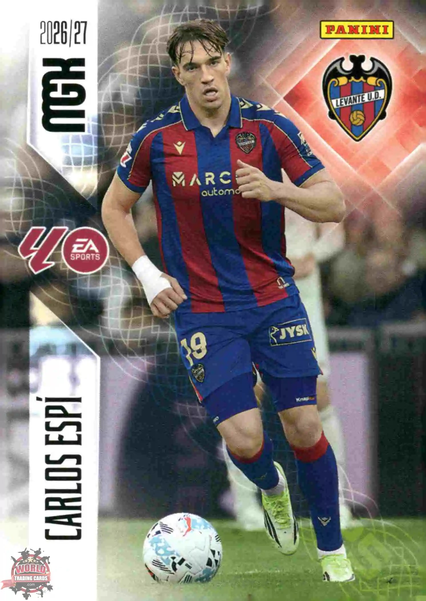 Panini | Megacracks | 2026-2027 | #215 | Carlos Espí | Levante UD | Basico