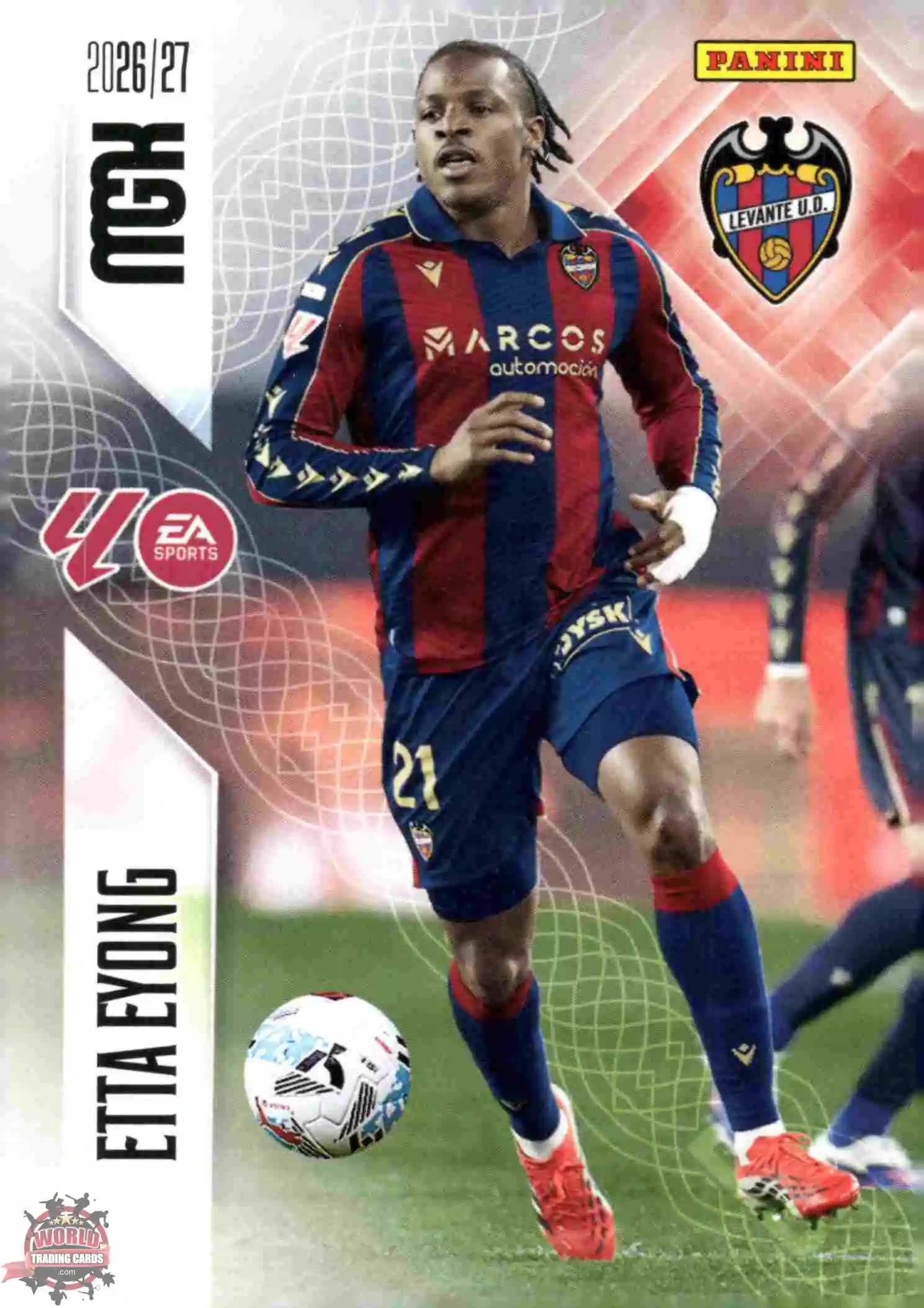 Panini | Megacracks | 2026-2027 | #216 | Etta Eyong | Levante UD | Basico