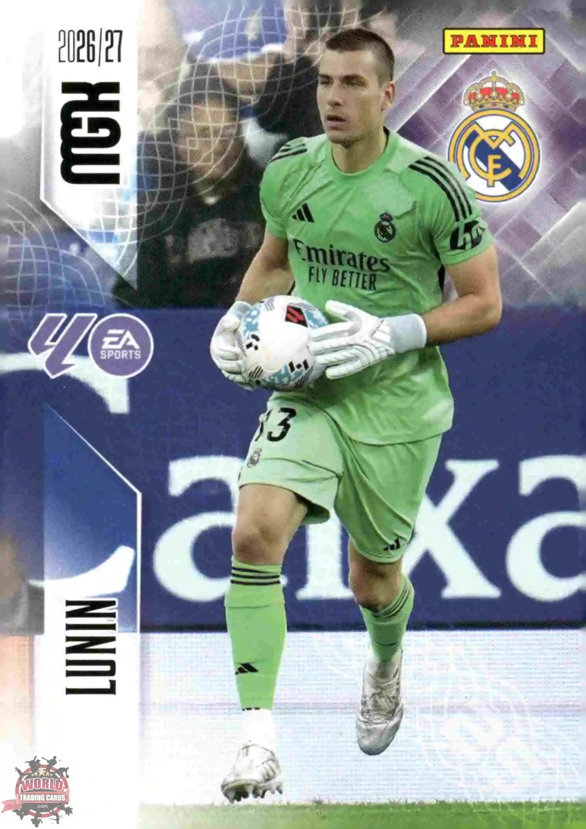 Panini | Megacracks | 2026-2027 | #219 | Lunin | Real Madrid | Basico