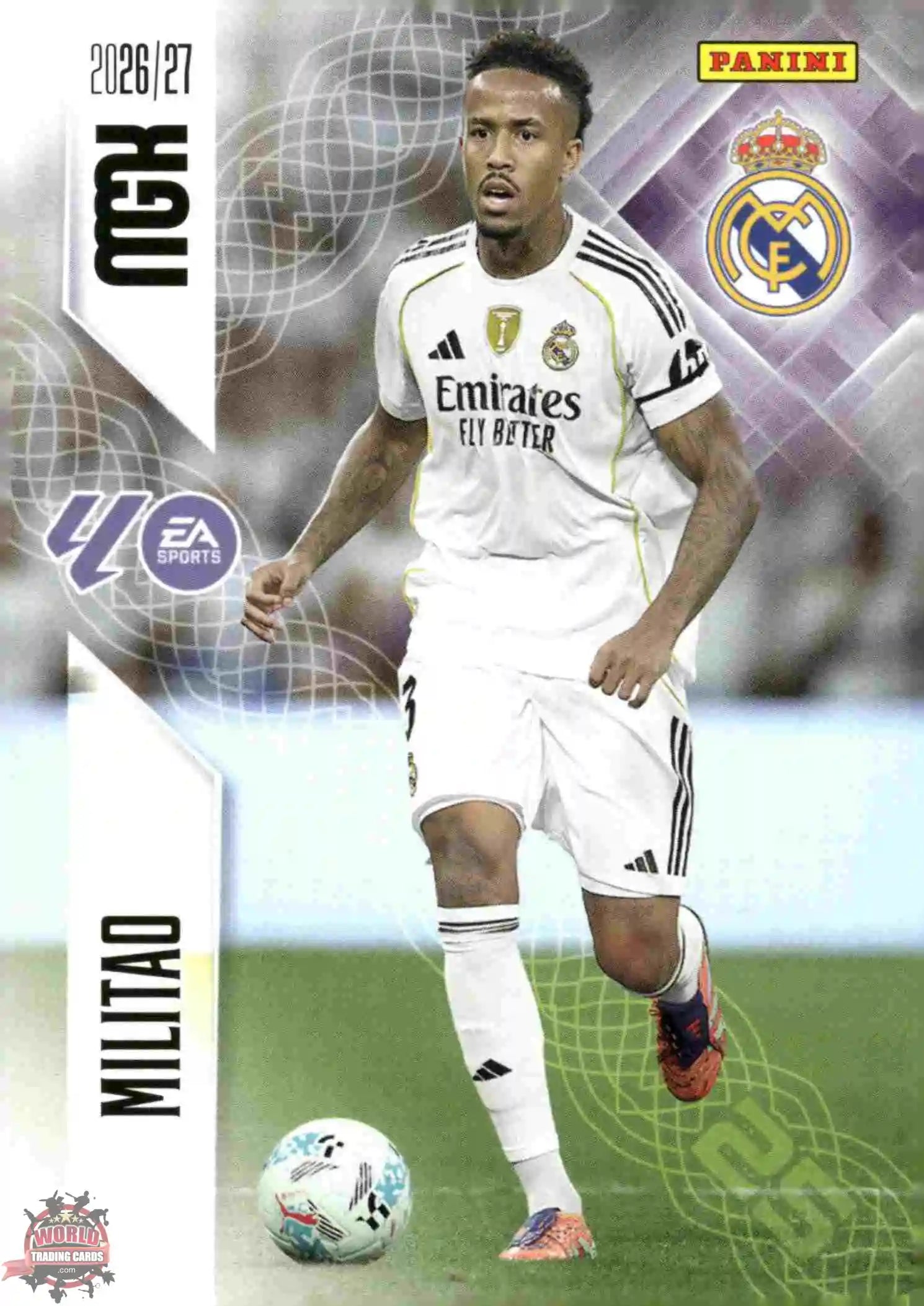 Panini | Megacracks | 2026-2027 | #221 | Militao | Real Madrid | Basico