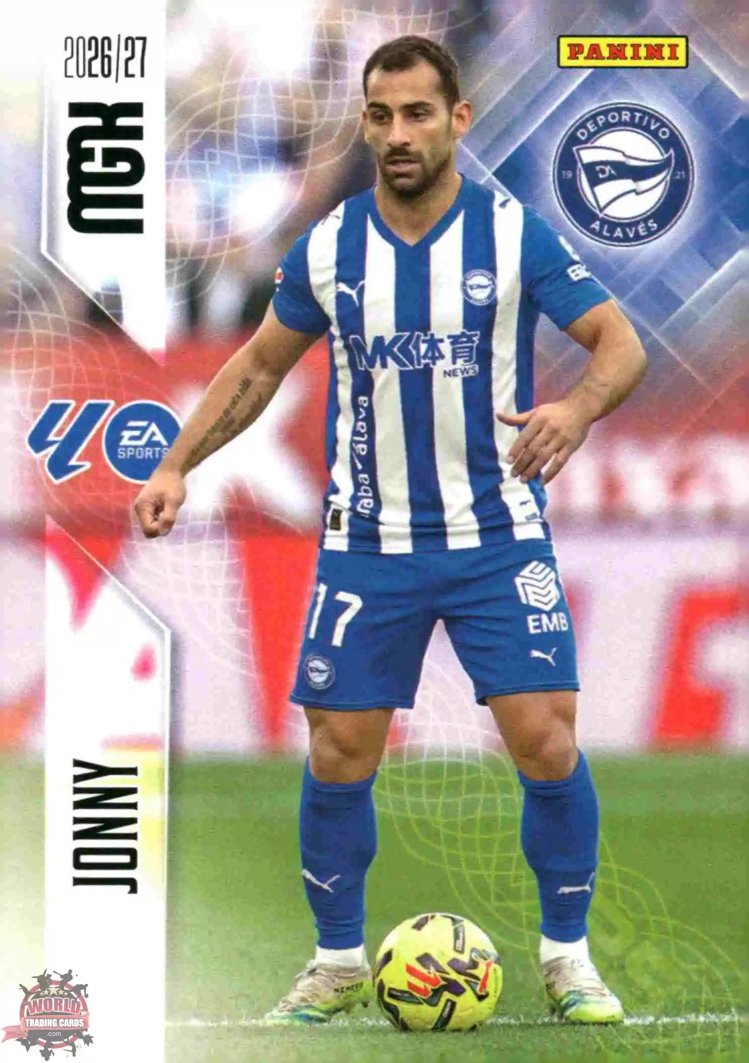 Panini | Megacracks | 2026-2027 | #022 | Jonny | Deportivo Alavés | Basico