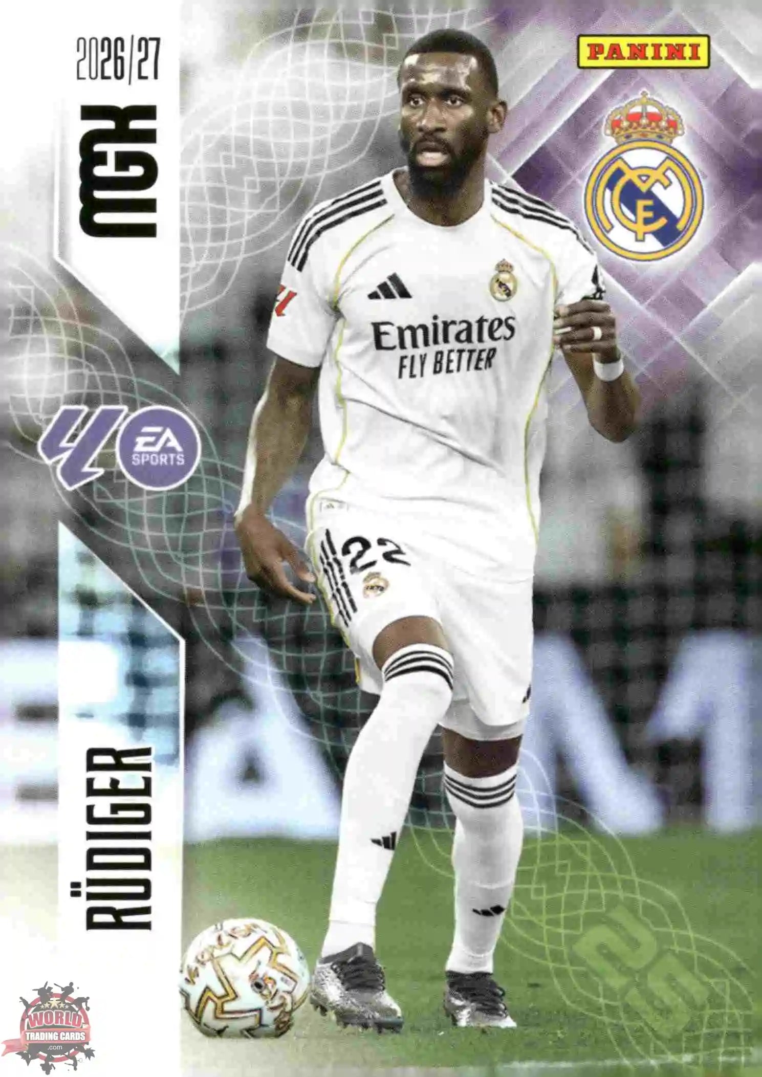 Panini | Megacracks | 2026-2027 | #223 | Rüdiger | Real Madrid | Basico