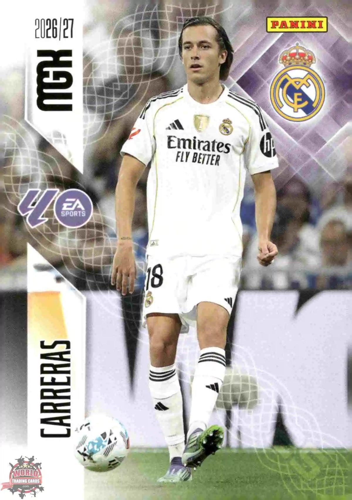 Panini | Megacracks | 2026-2027 | #224 | Carreras | Real Madrid | Basico