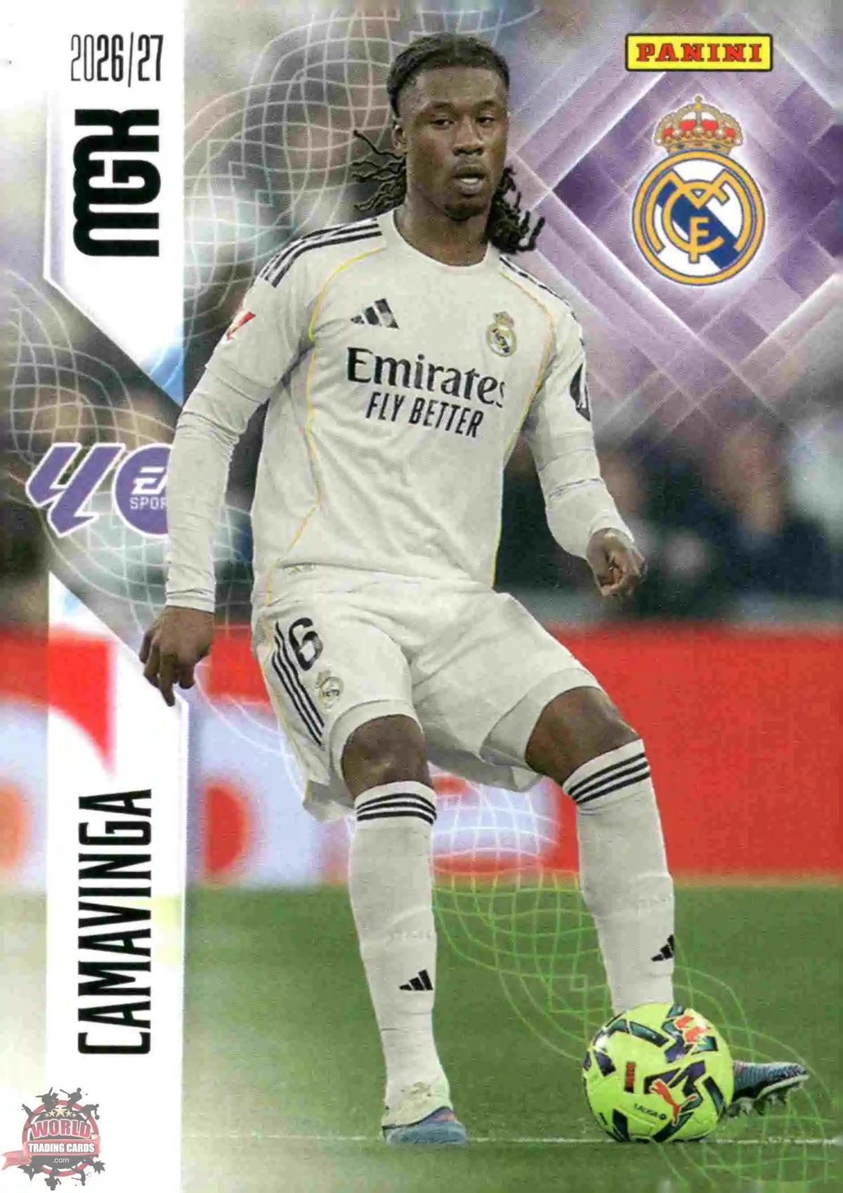 Panini | Megacracks | 2026-2027 | #227 | Camavinga | Real Madrid | Basico