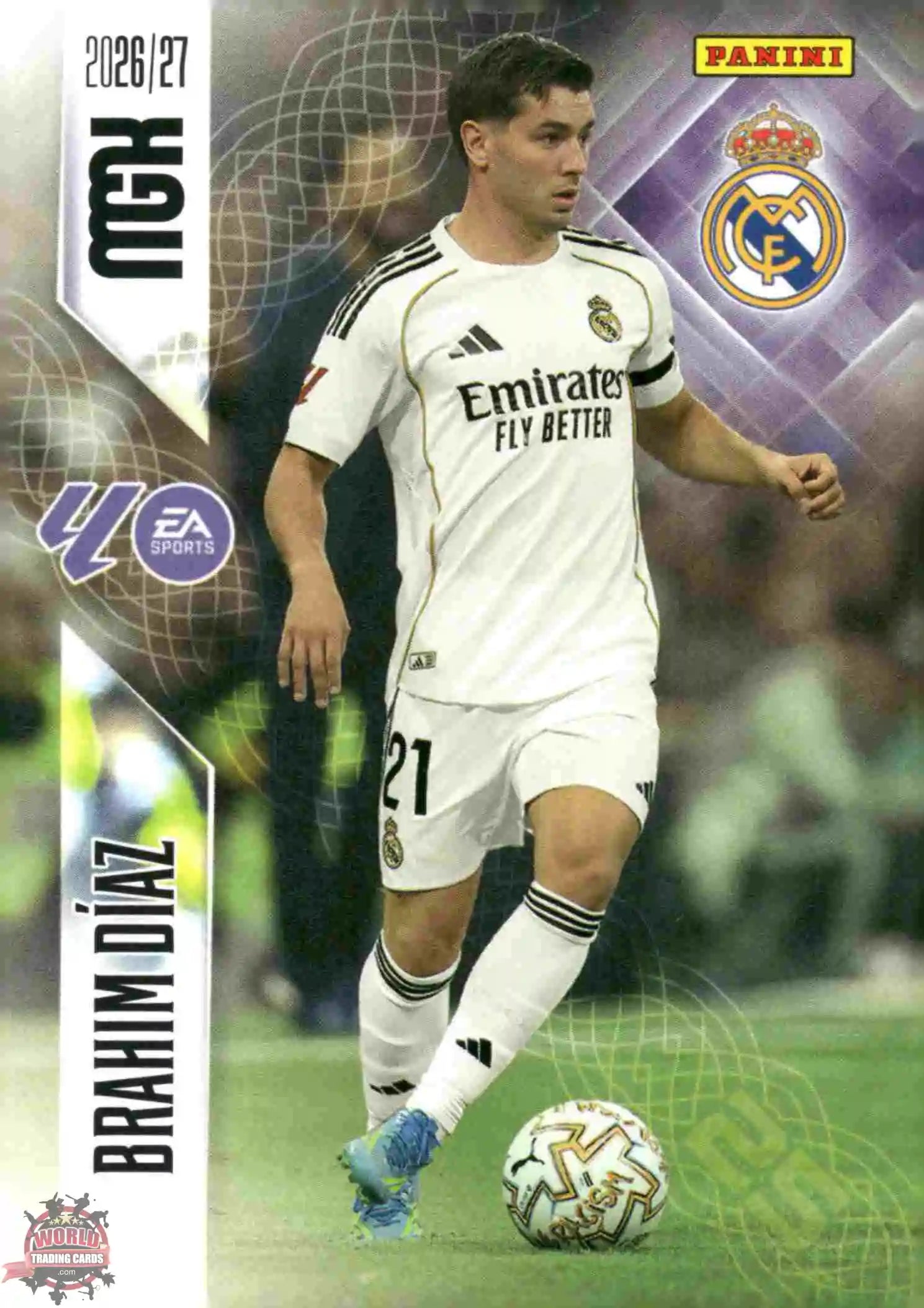 Panini | Megacracks | 2026-2027 | #230 | Brahim Díaz | Real Madrid | Basico