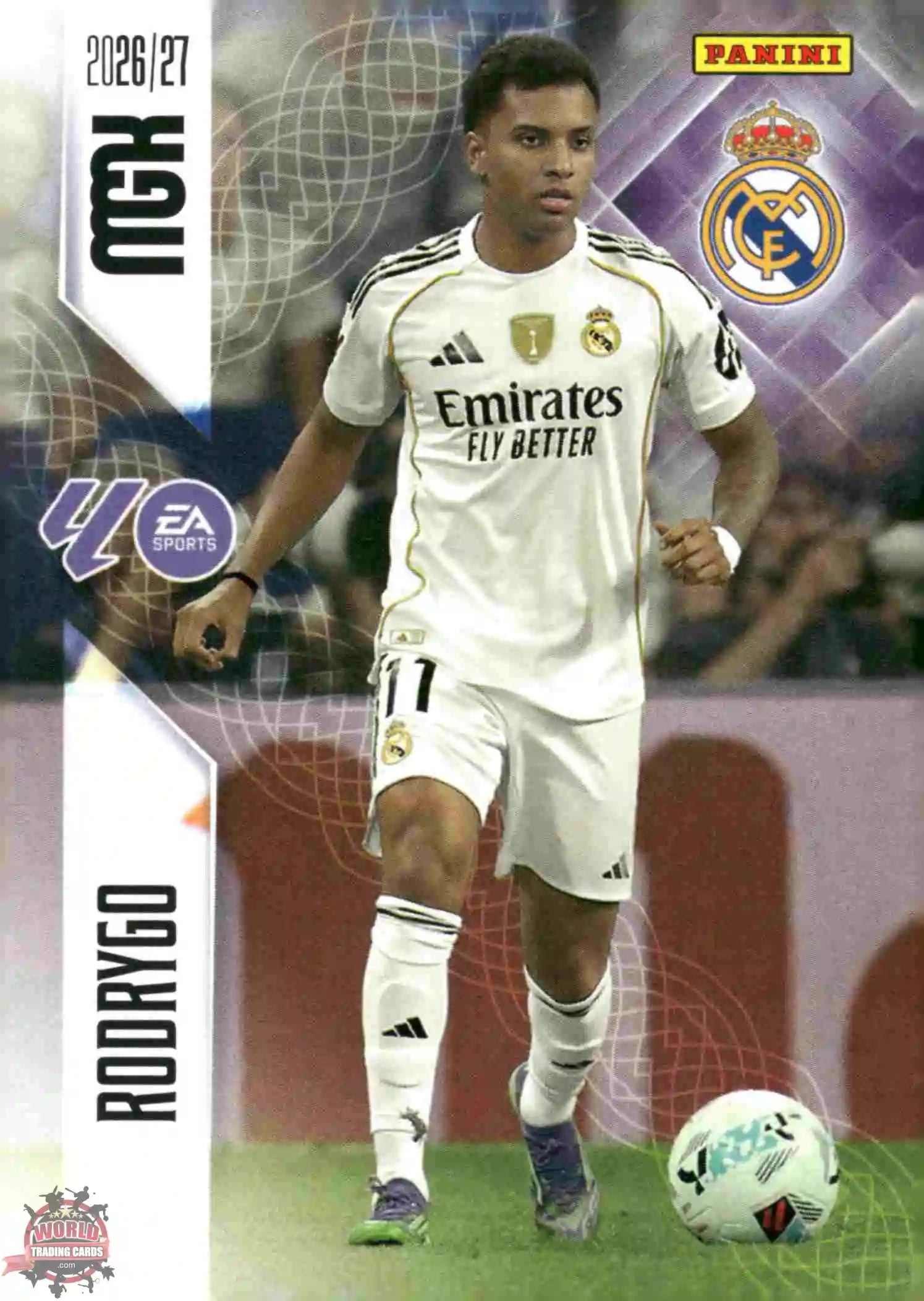 Panini | Megacracks | 2026-2027 | #231 | Rodrygo | Real Madrid | Basico