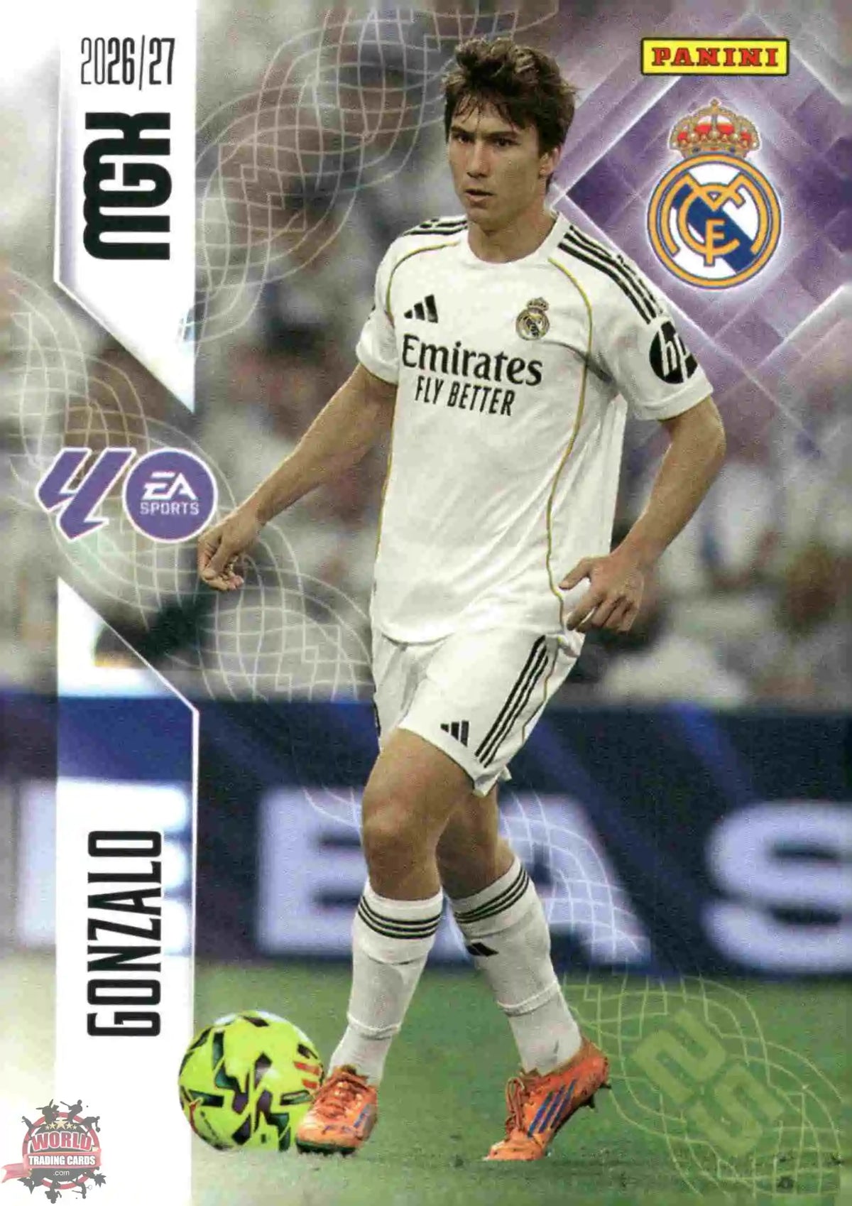Panini | Megacracks | 2026-2027 | #233 | Gonzalo | Real Madrid | Basico