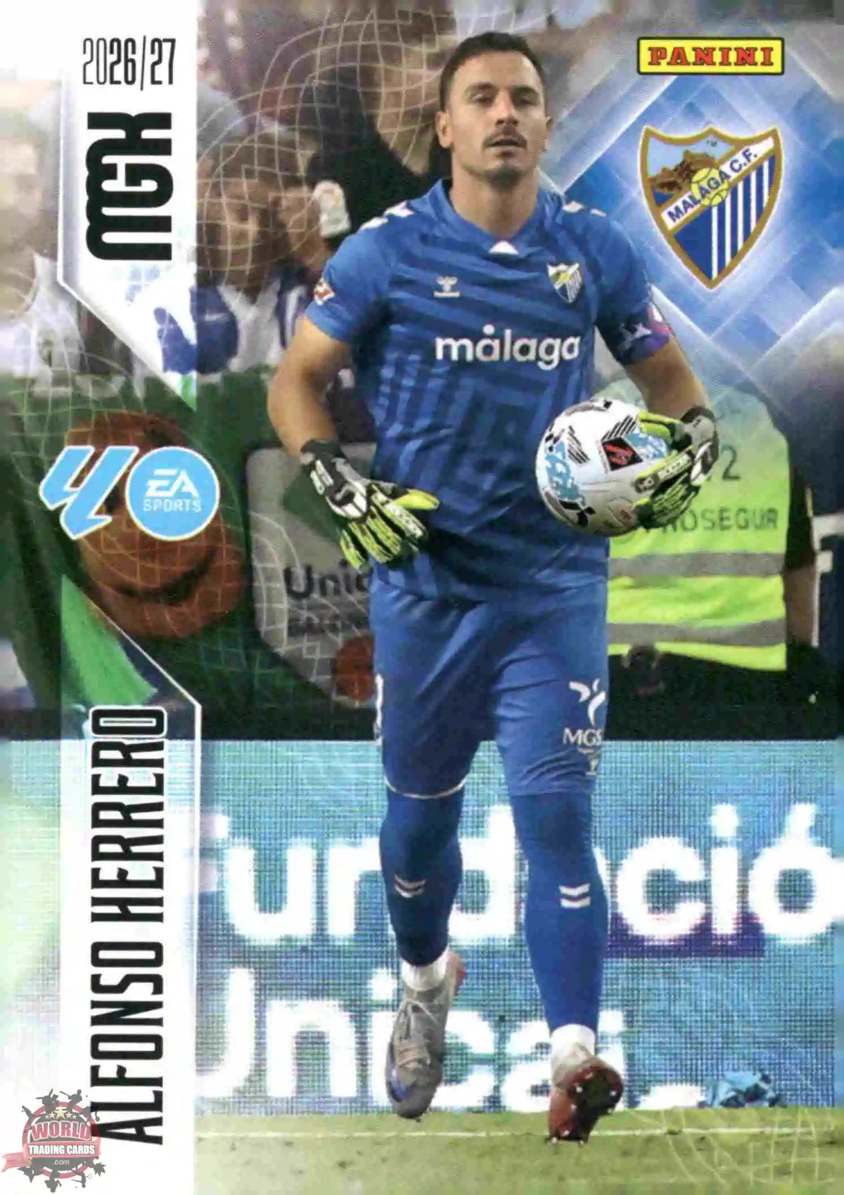 Panini | Megacracks | 2026-2027 | #236 | Alfonso Herrero | Málaga CF | Basico