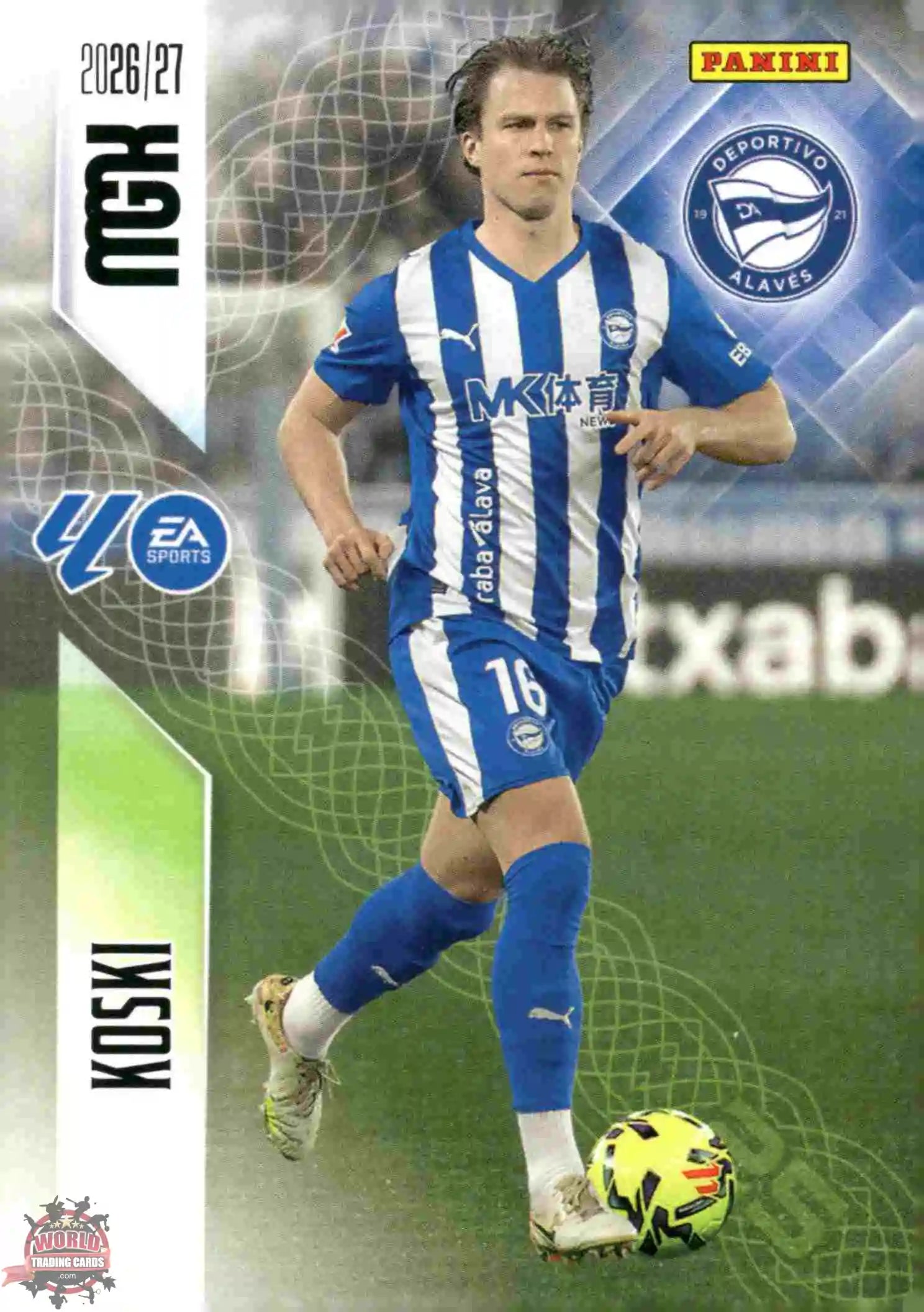 Panini | Megacracks | 2026-2027 | #024 | Koski | Deportivo Alavés | Basico