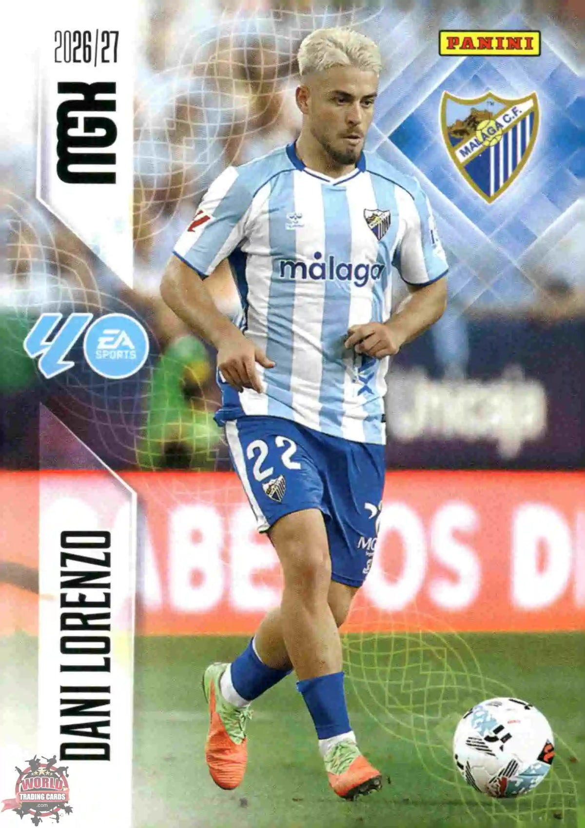 Panini | Megacracks | 2026-2027 | #245 | Dani Lorenzo | Málaga CF | Basico