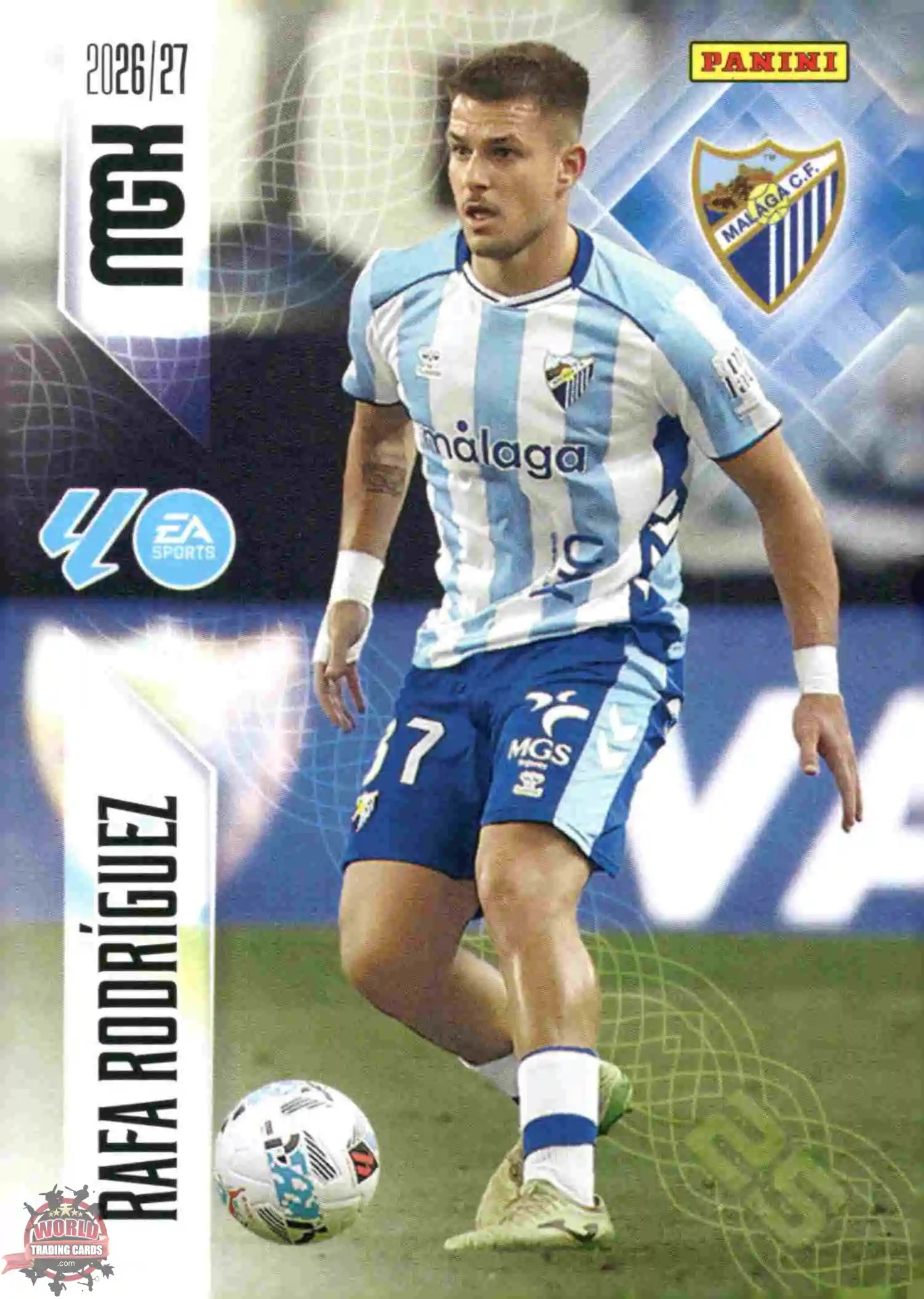 Panini | Megacracks | 2026-2027 | #246 | Rafa Rodríguez | Málaga CF | Basico