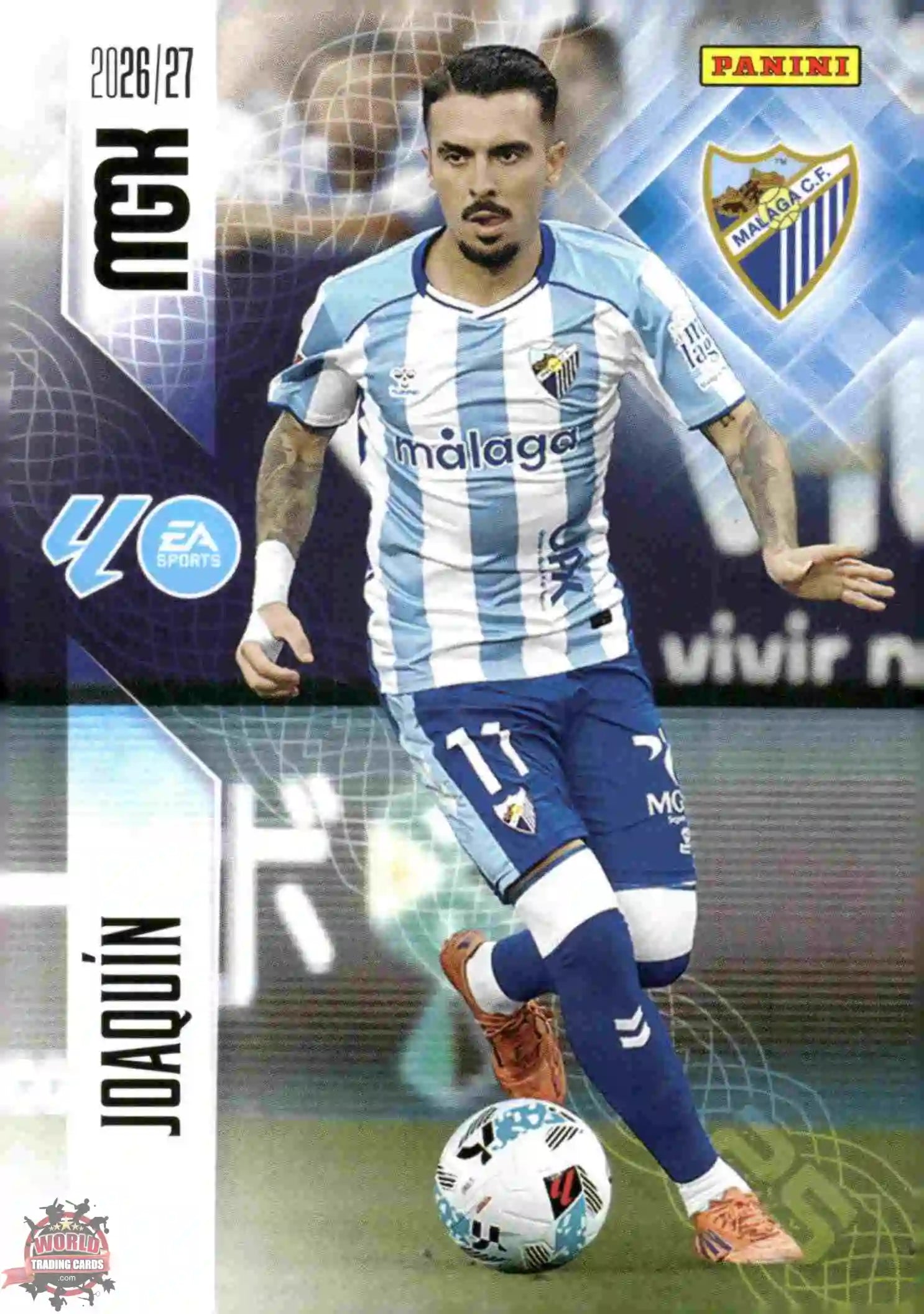Panini | Megacracks | 2026-2027 | #251 | Joaquín | Málaga CF | Basico
