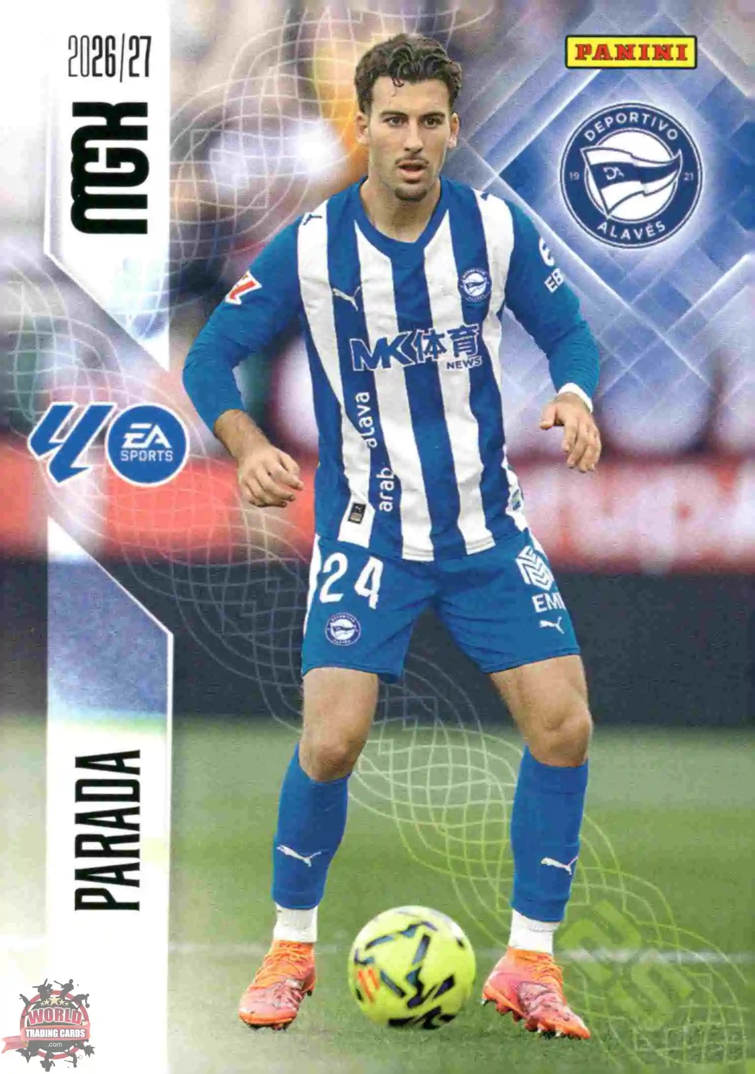 Panini | Megacracks | 2026-2027 | #025 | Parada | Deportivo Alavés | Basico