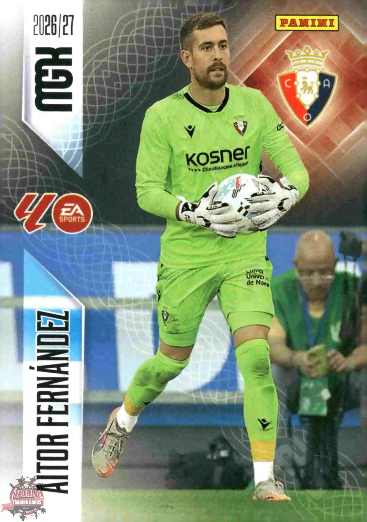 Panini | Megacracks | 2026-2027 | #255 | Aitor Fernández | CA Osasuna | Basico