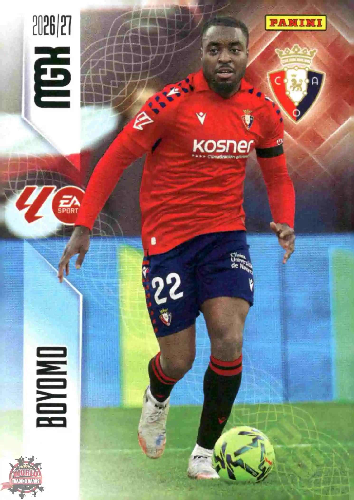 Panini | Megacracks | 2026-2027 | #257 | Boyomo | CA Osasuna | Basico