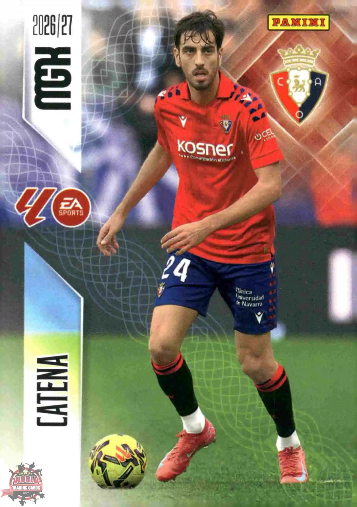 Panini | Megacracks | 2026-2027 | #258 | Catena | CA Osasuna | Basico