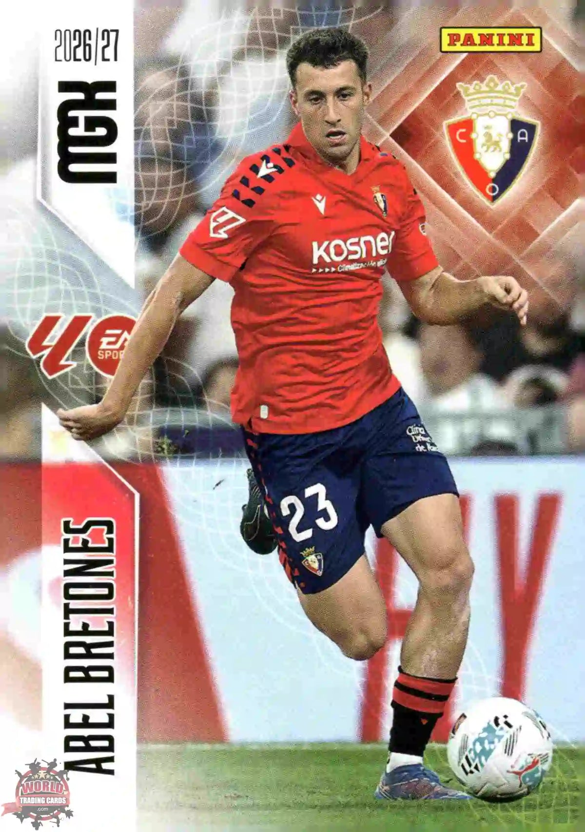 Panini | Megacracks | 2026-2027 | #260 | Abel Bretones | CA Osasuna | Basico