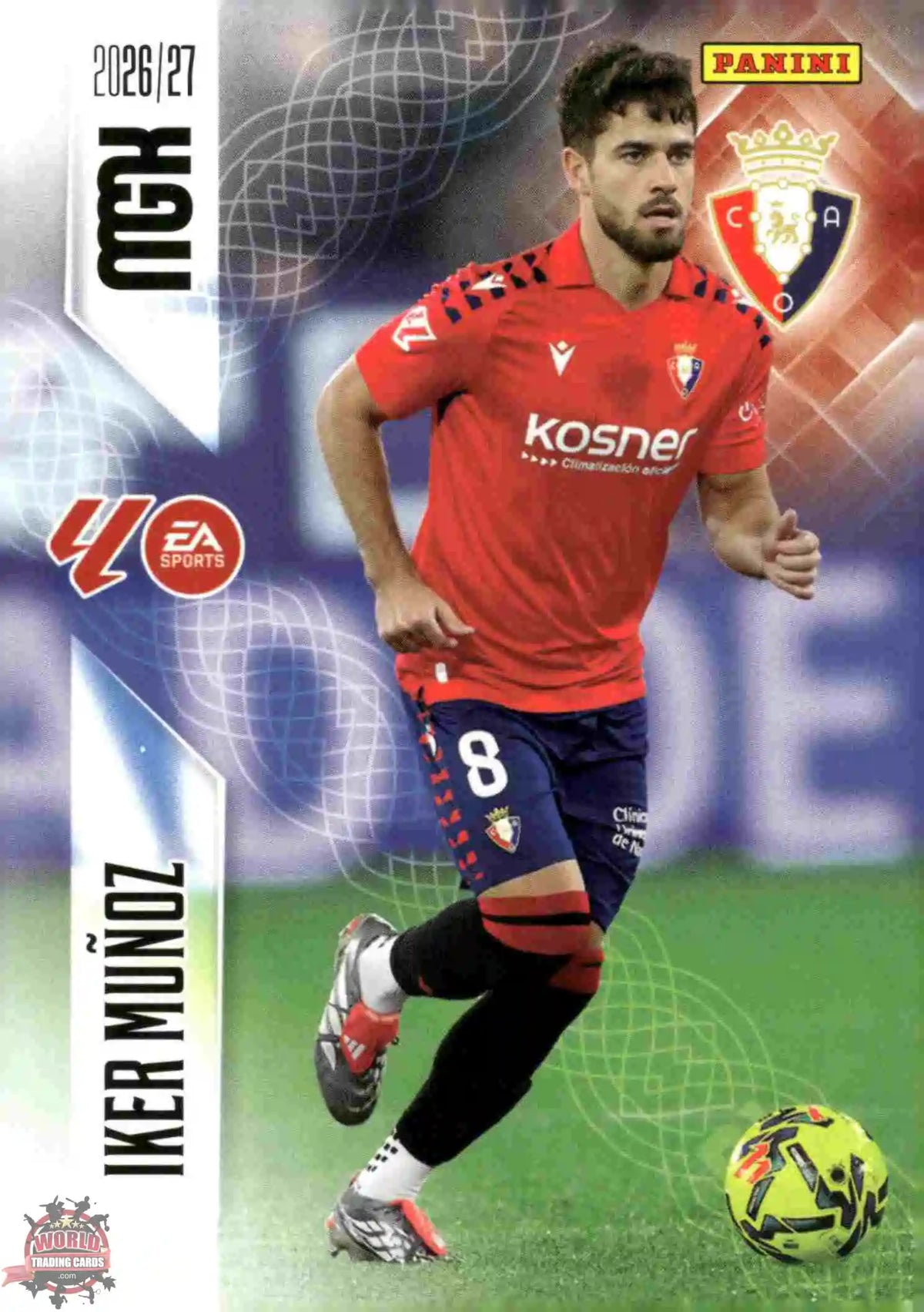 Panini | Megacracks | 2026-2027 | #261 | Iker Muñoz | CA Osasuna | Basico