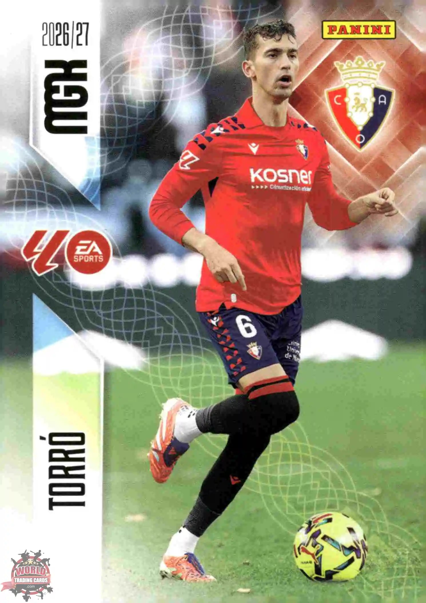 Panini | Megacracks | 2026-2027 | #262 | Torro | CA Osasuna | Basico