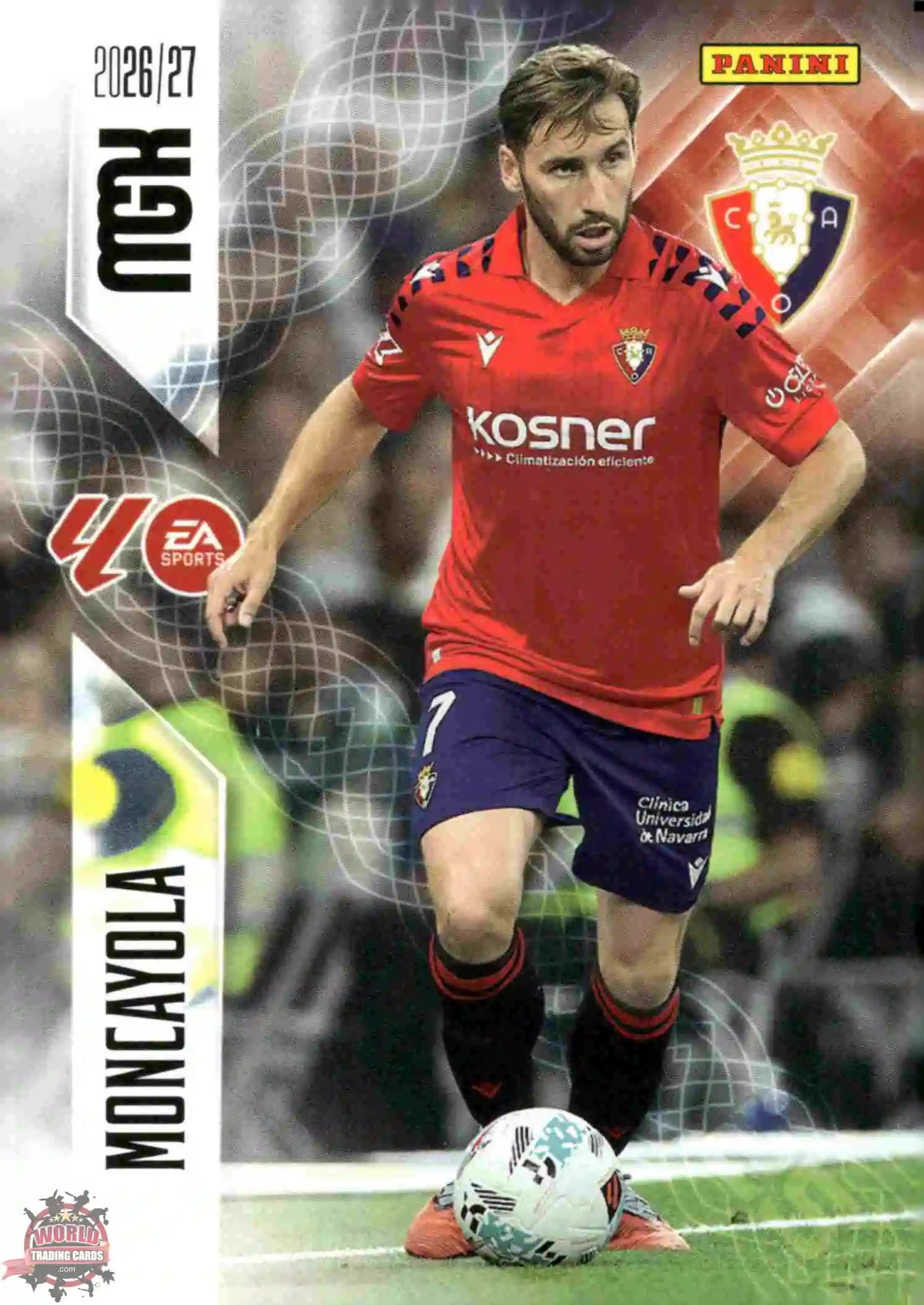 Panini | Megacracks | 2026-2027 | #263 | Moncayola | CA Osasuna | Basico