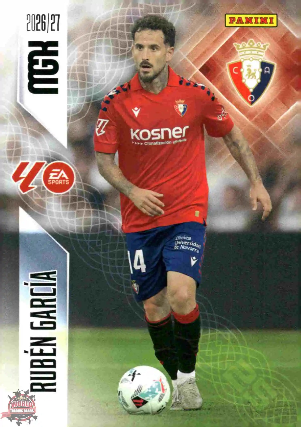 Panini | Megacracks | 2026-2027 | #265 | Rubén García | CA Osasuna | Basico