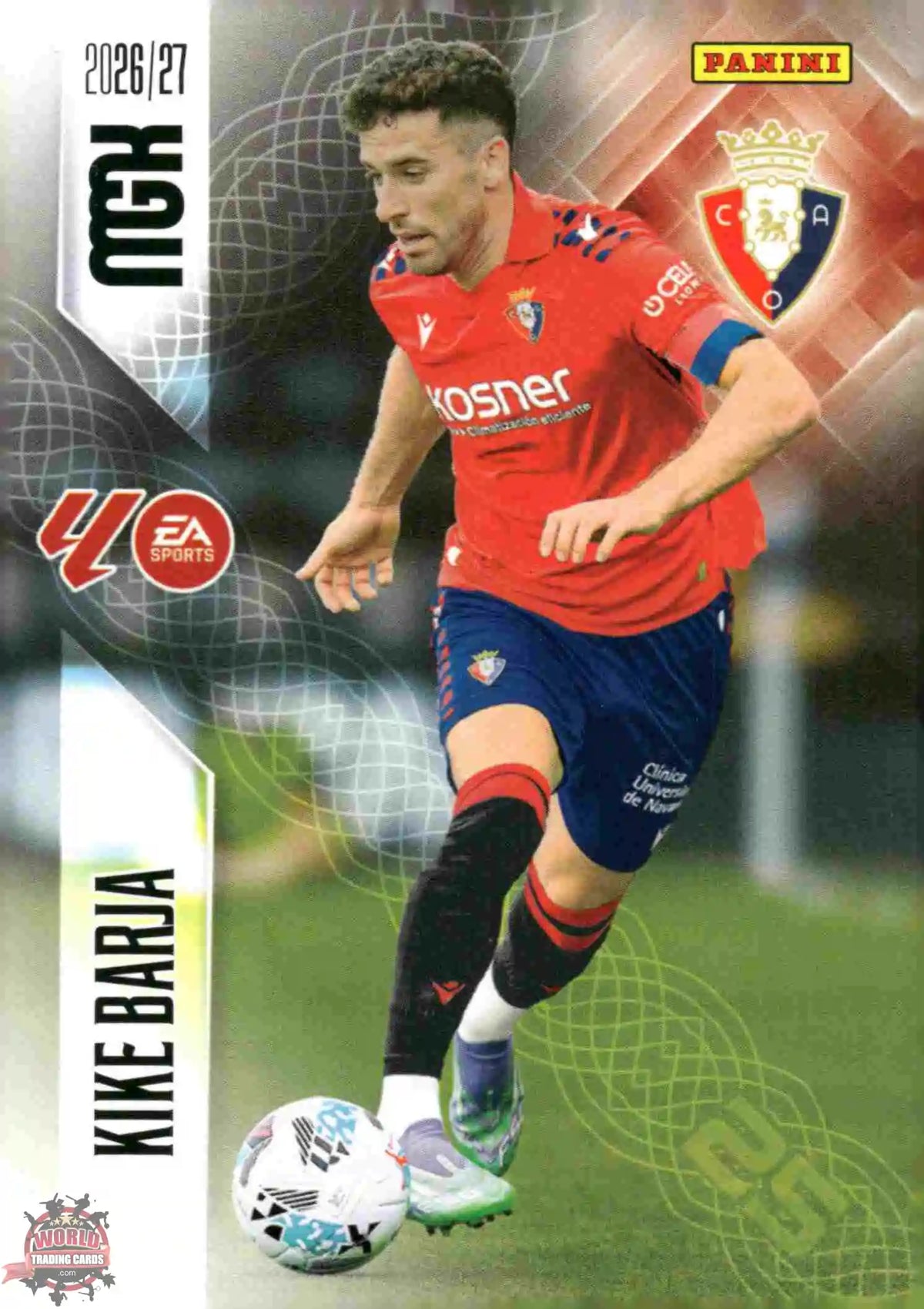 Panini | Megacracks | 2026-2027 | #268 | Kike Barja | CA Osasuna | Basico