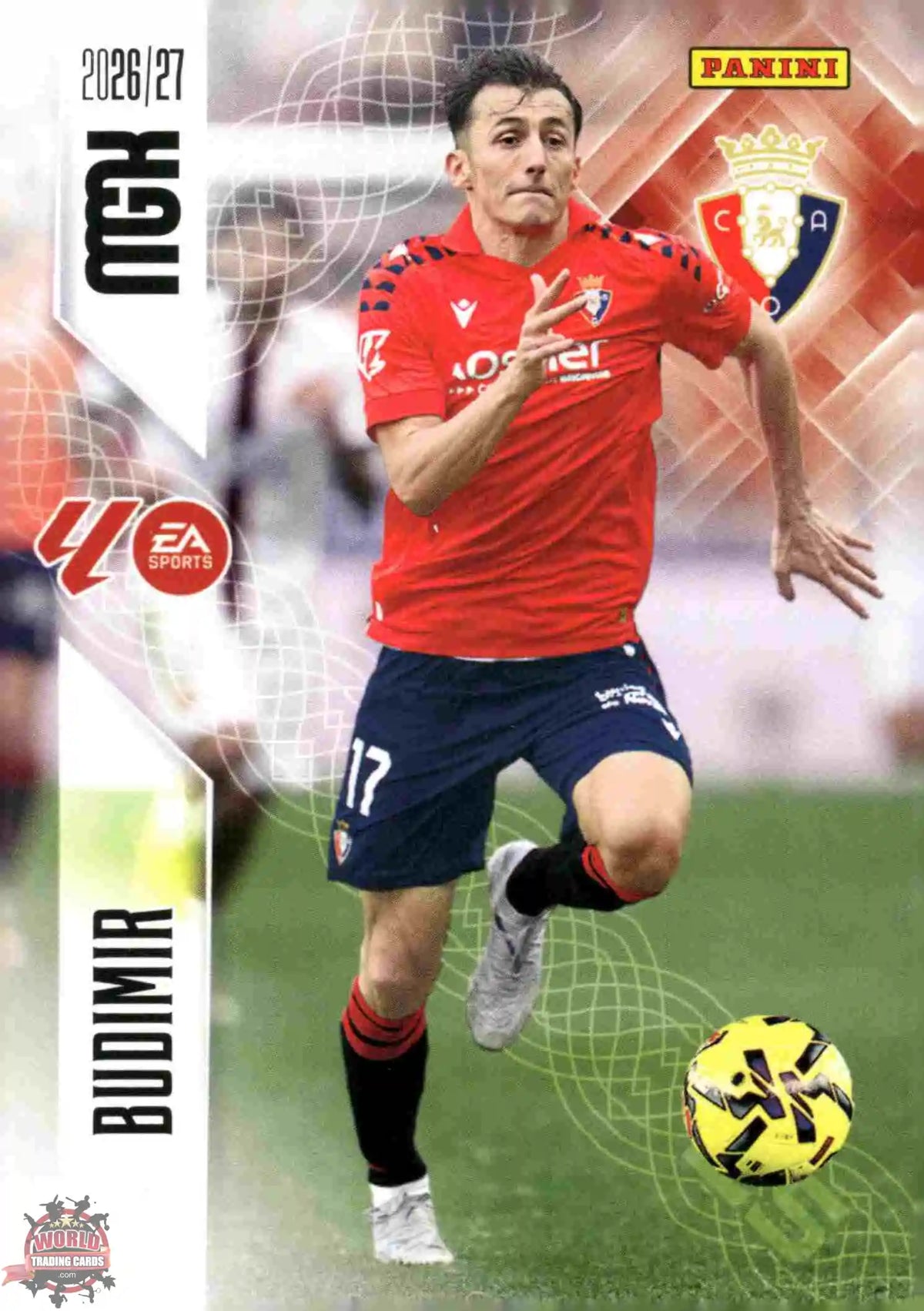 Panini | Megacracks | 2026-2027 | #270 | Budimir | CA Osasuna | Basico