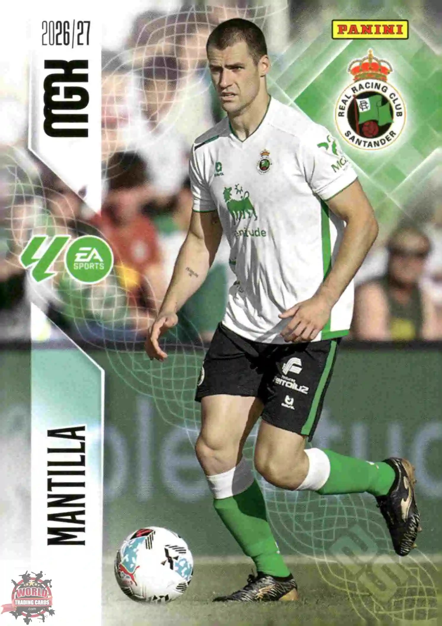 Panini | Megacracks | 2026-2027 | #274 | Mantilla | Real Racing Club | Basico