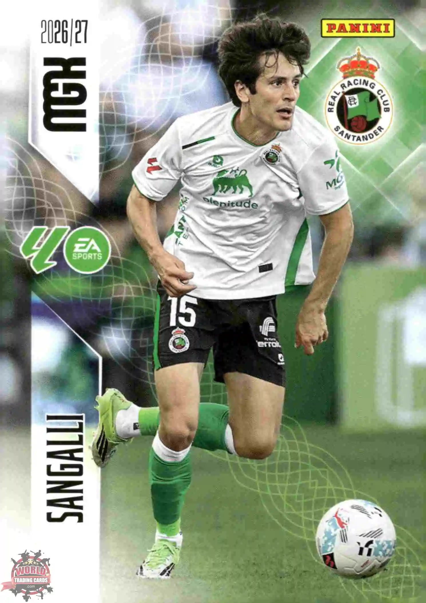 Panini | Megacracks | 2026-2027 | #275 | Sangalli | Real Racing Club | Basico