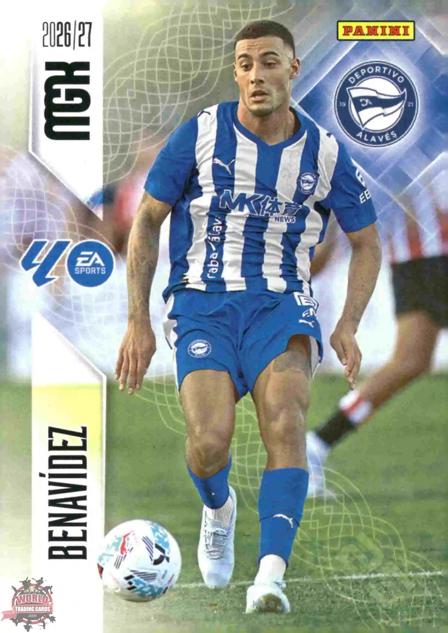 Panini | Megacracks | 2026-2027 | #027 | Benavídez | Deportivo Alavés | Basico