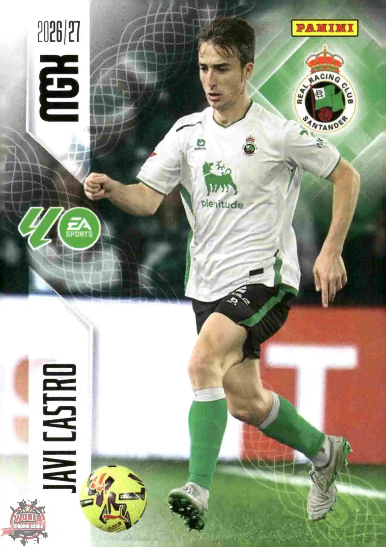Panini | Megacracks | 2026-2027 | #277 | Javi Castro | Real Racing Club | Basico
