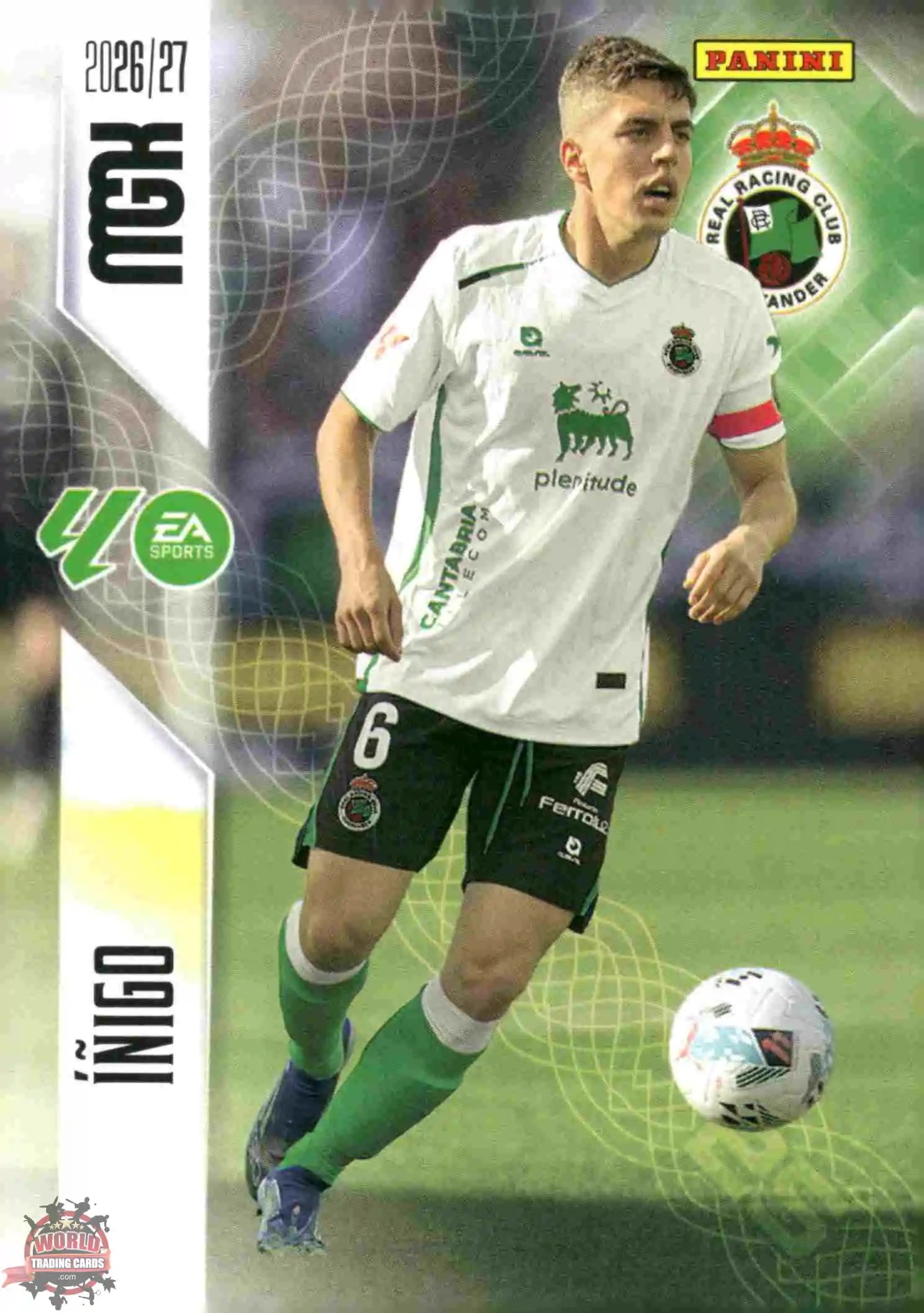 Panini | Megacracks | 2026-2027 | #282 | Íñigo | Real Racing Club | Basico