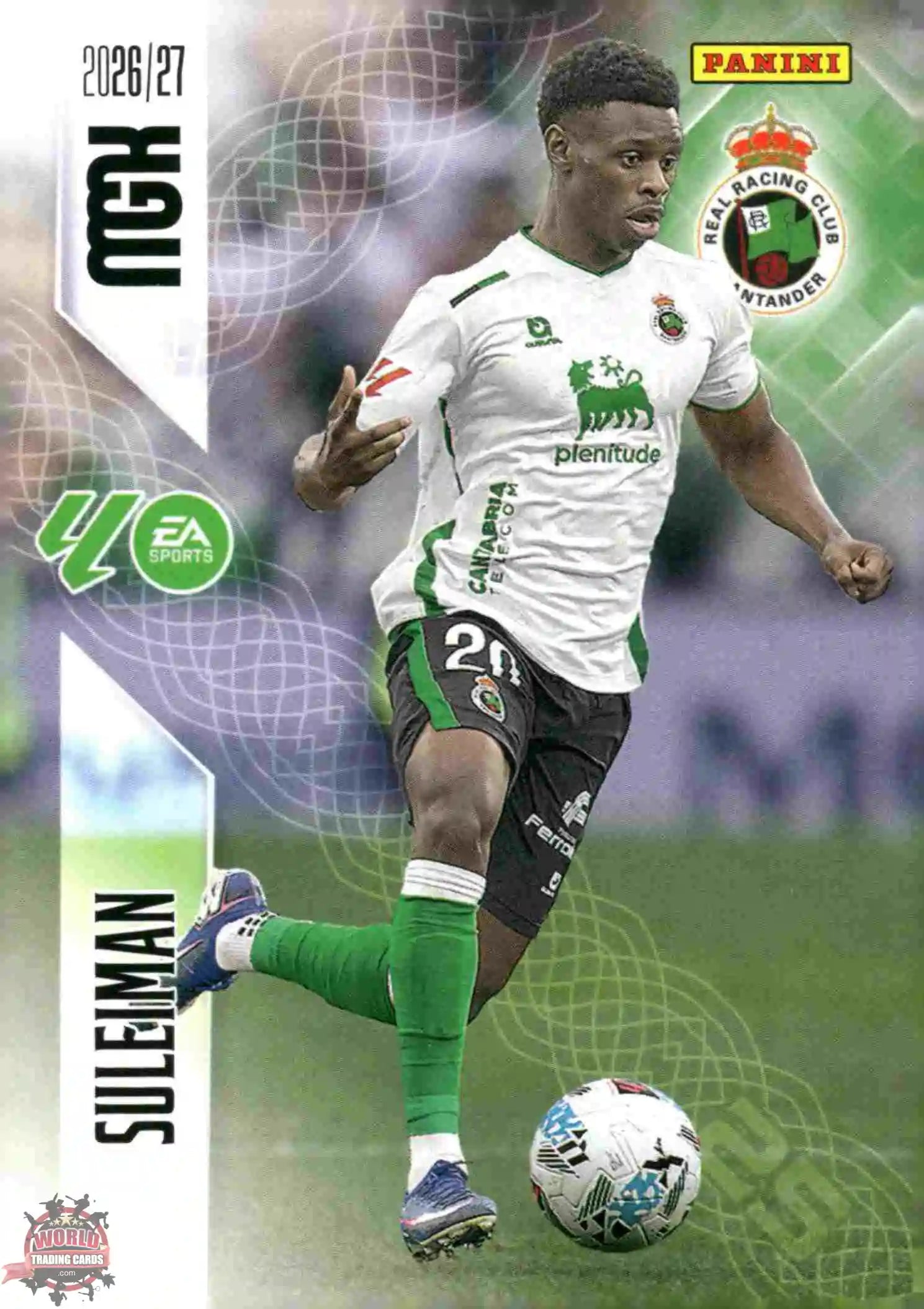 Panini | Megacracks | 2026-2027 | #284 | Suleiman | Real Racing Club | Basico