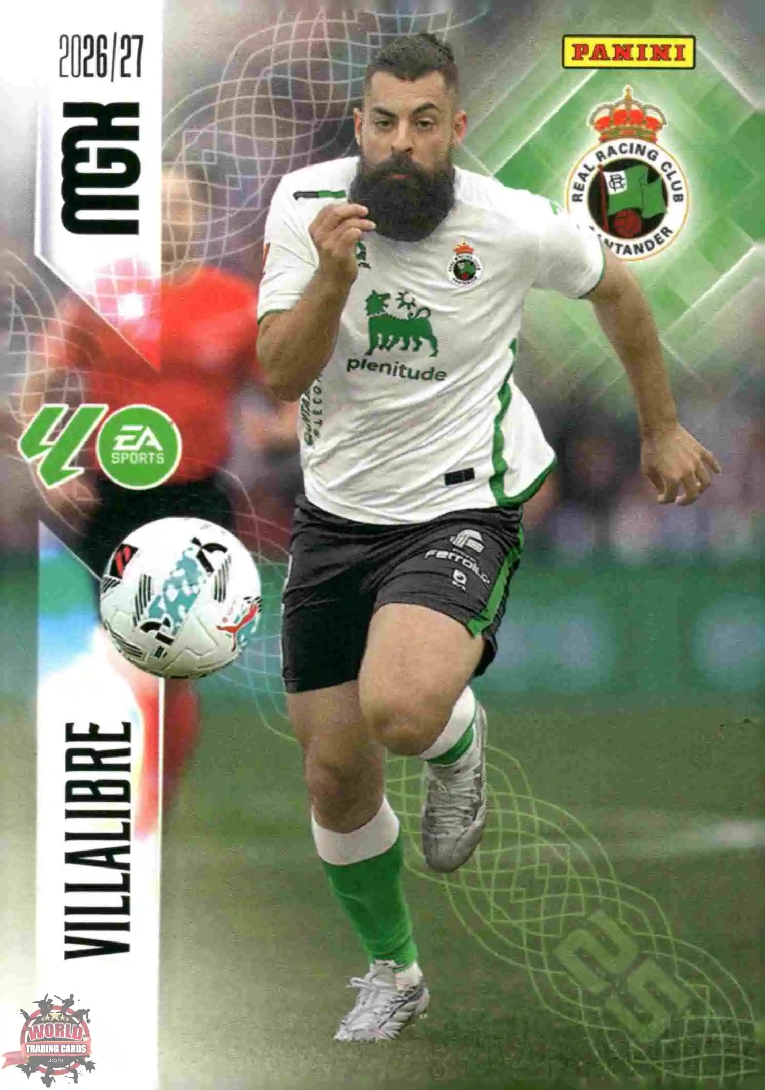 Panini | Megacracks | 2026-2027 | #287 | Villalibre | Real Racing Club | Basico