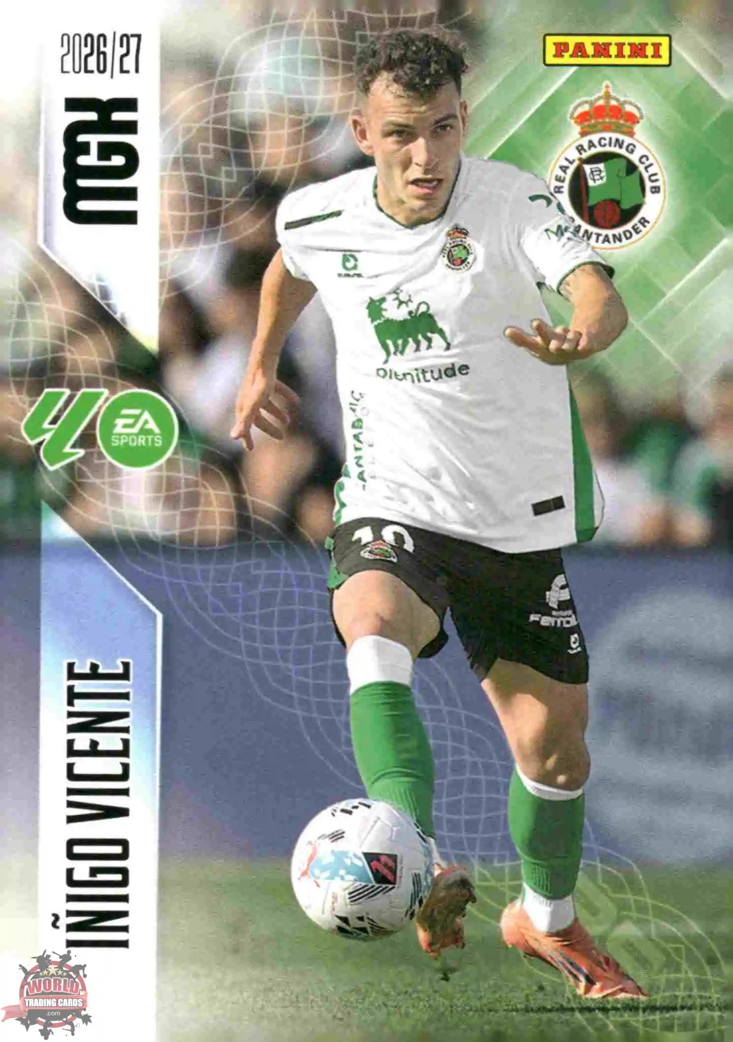Panini | Megacracks | 2026-2027 | #288 | Íñigo Vicente | Real Racing Club | Basico