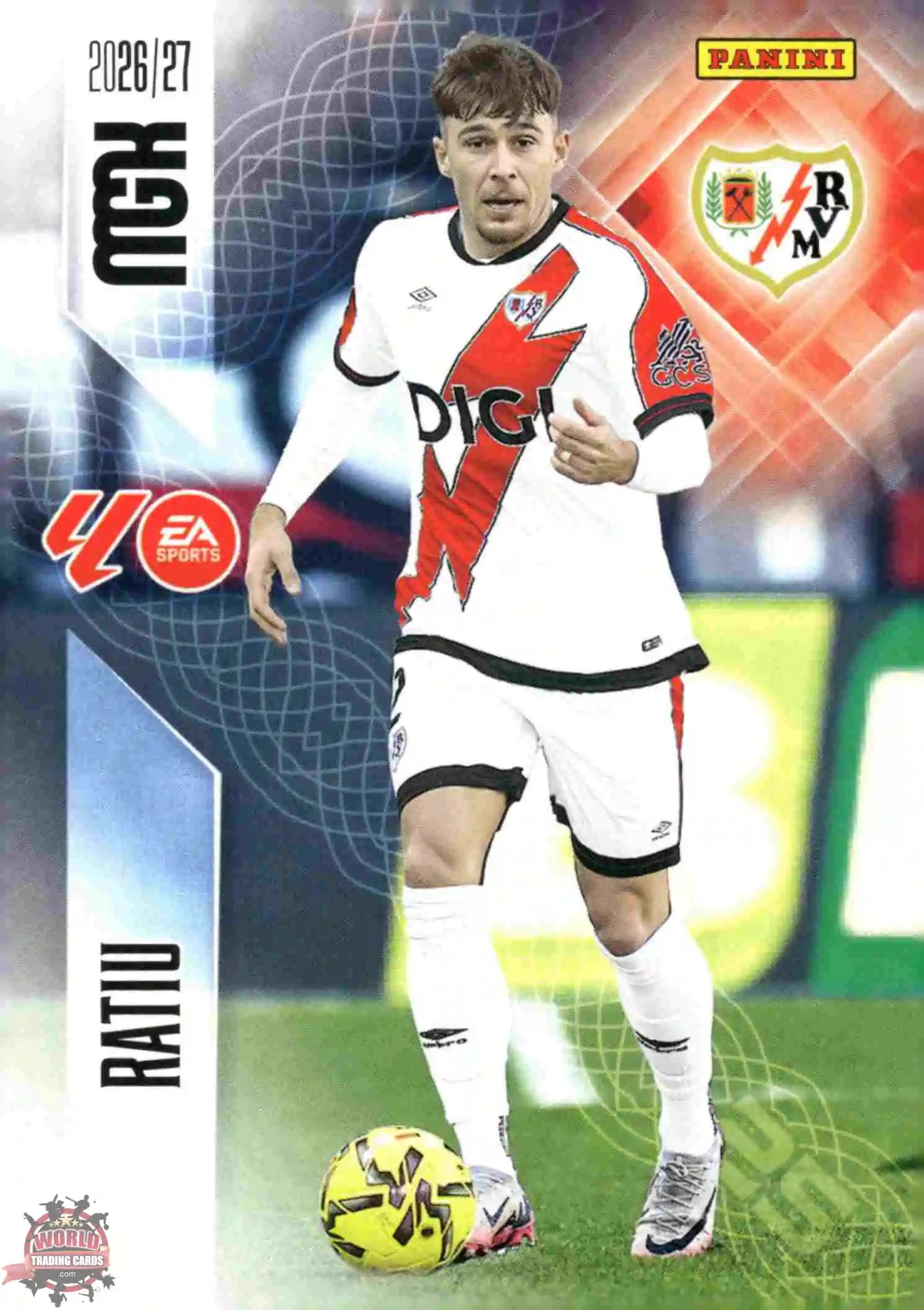 Panini | Megacracks | 2026-2027 | #292 | Ratiu | Rayo Vallecano | Basico