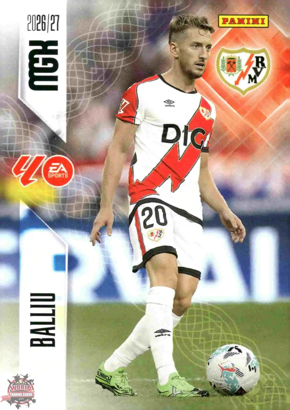 Panini | Megacracks | 2026-2027 | #293 | Balliu | Rayo Vallecano | Basico