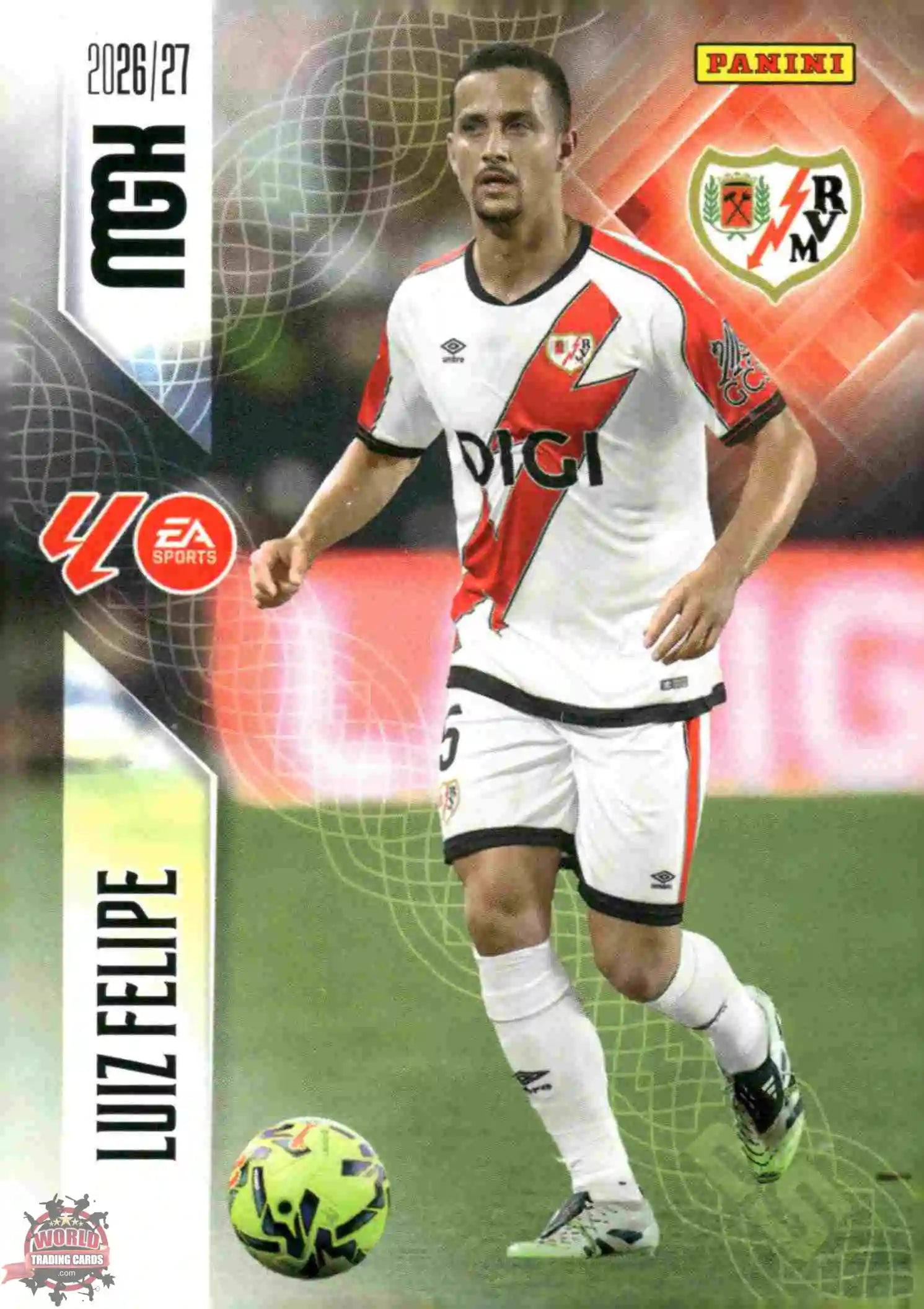 Panini | Megacracks | 2026-2027 | #296 | Luiz Felipe | Rayo Vallecano | Basico