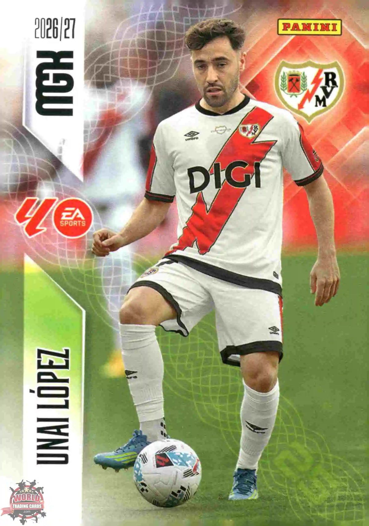 Panini | Megacracks | 2026-2027 | #301 | Unai López | Rayo Vallecano | Basico