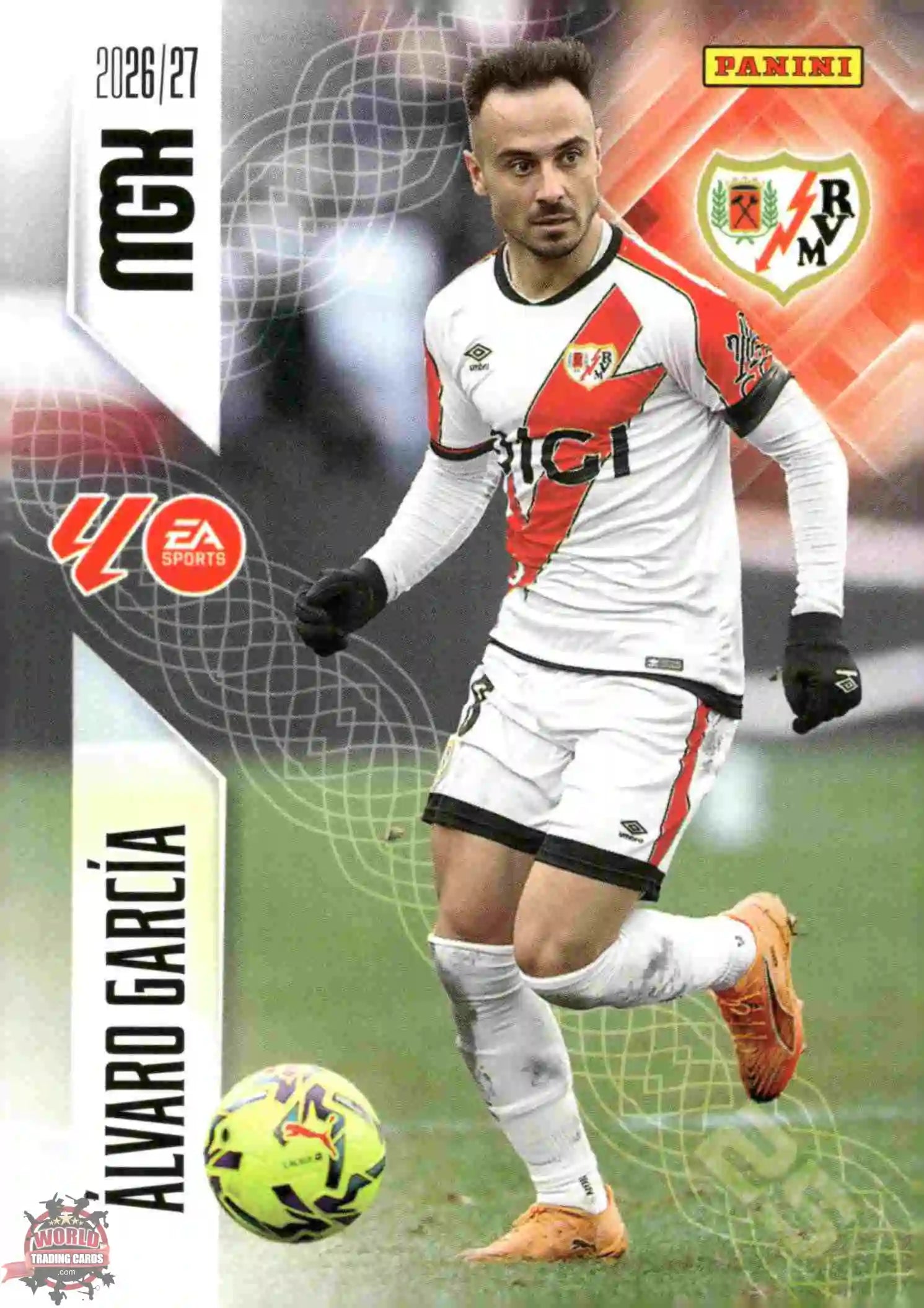 Panini | Megacracks | 2026-2027 | #303 | Álvaro García | Rayo Vallecano | Basico