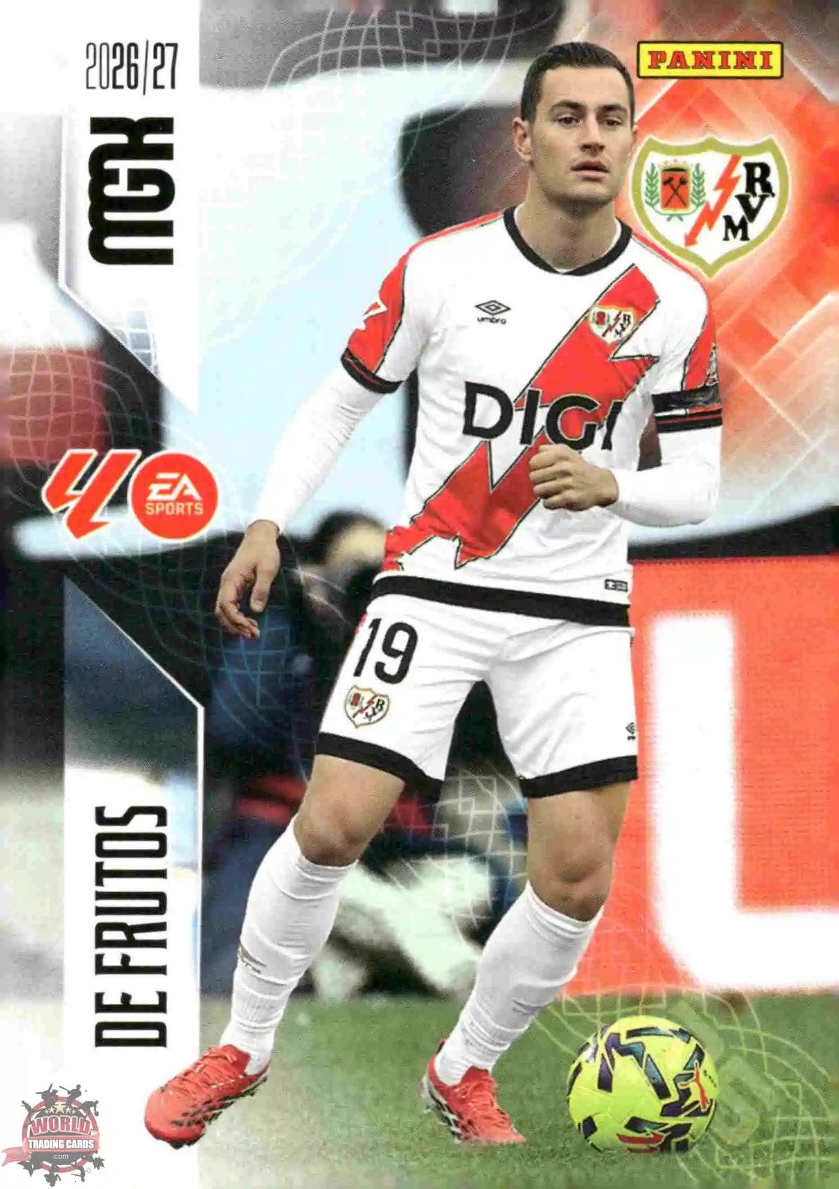 Panini | Megacracks | 2026-2027 | #304 | De Frutos | Rayo Vallecano | Basico