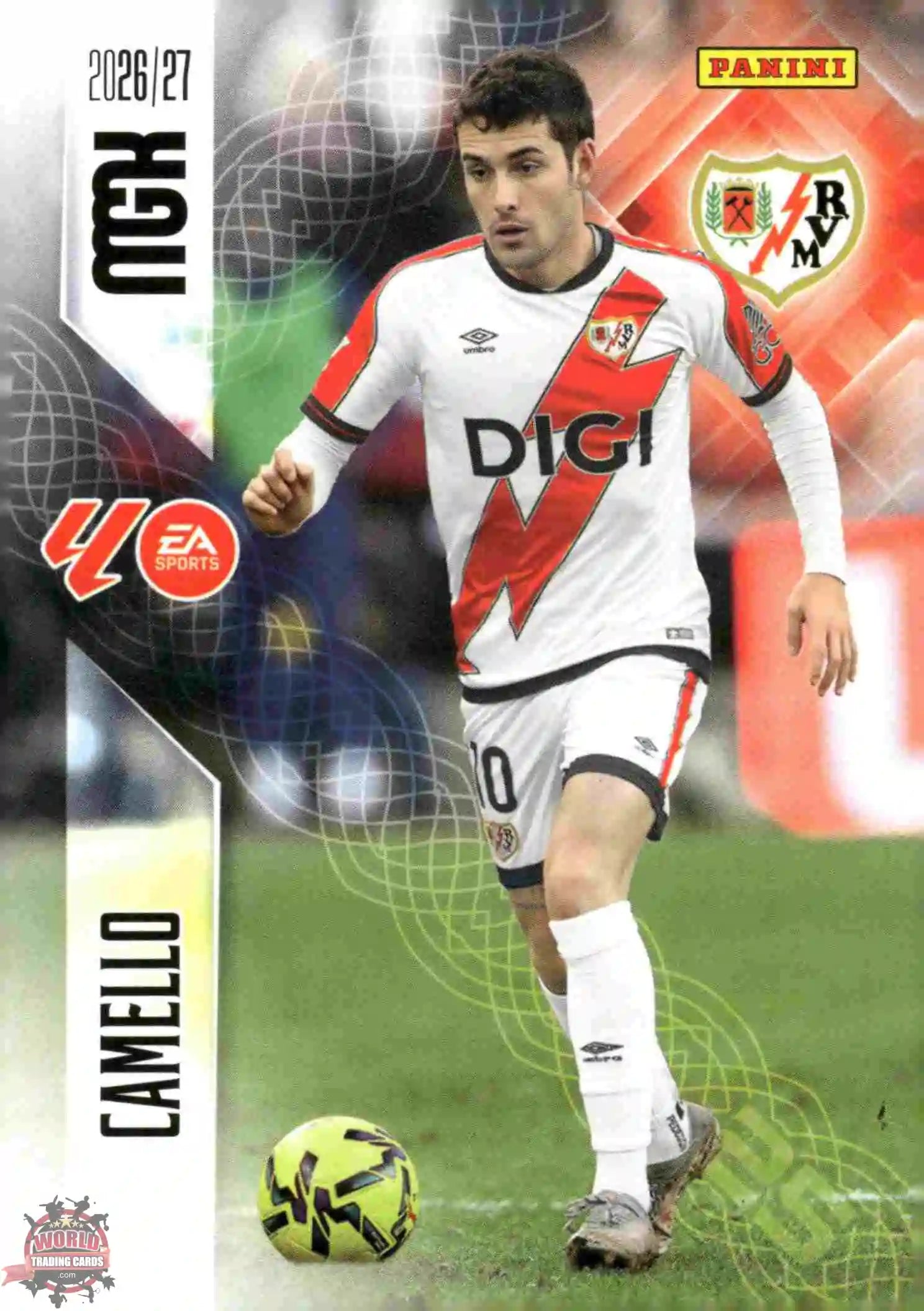 Camello - Rayo Vallecano - Panini Megacracks - 2025-2026 - #305 - Basic