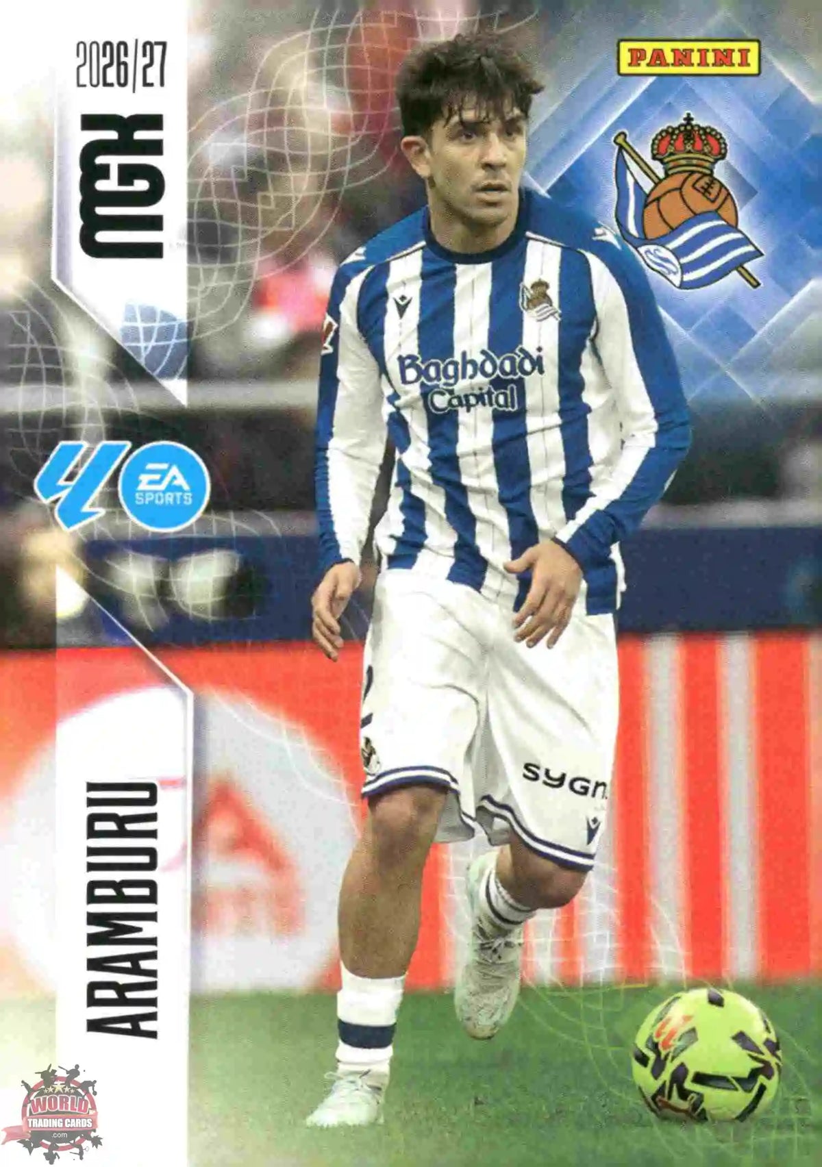Aramburu - Real Sociedad - Panini Megacracks - 2025-2026 - #310 - Basic