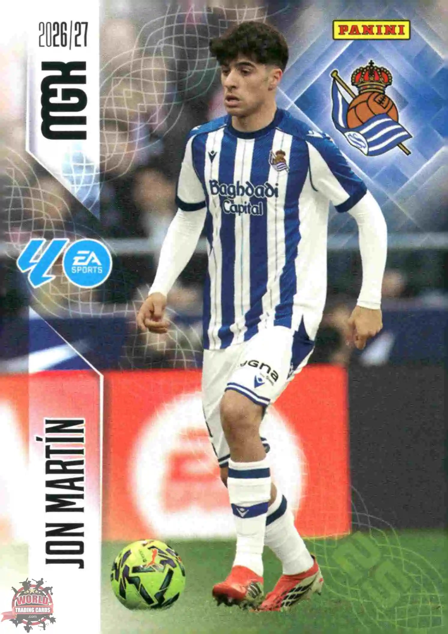 Panini | Megacracks | 2026-2027 | #311 | Jon Martín | Real Sociedad | Basico