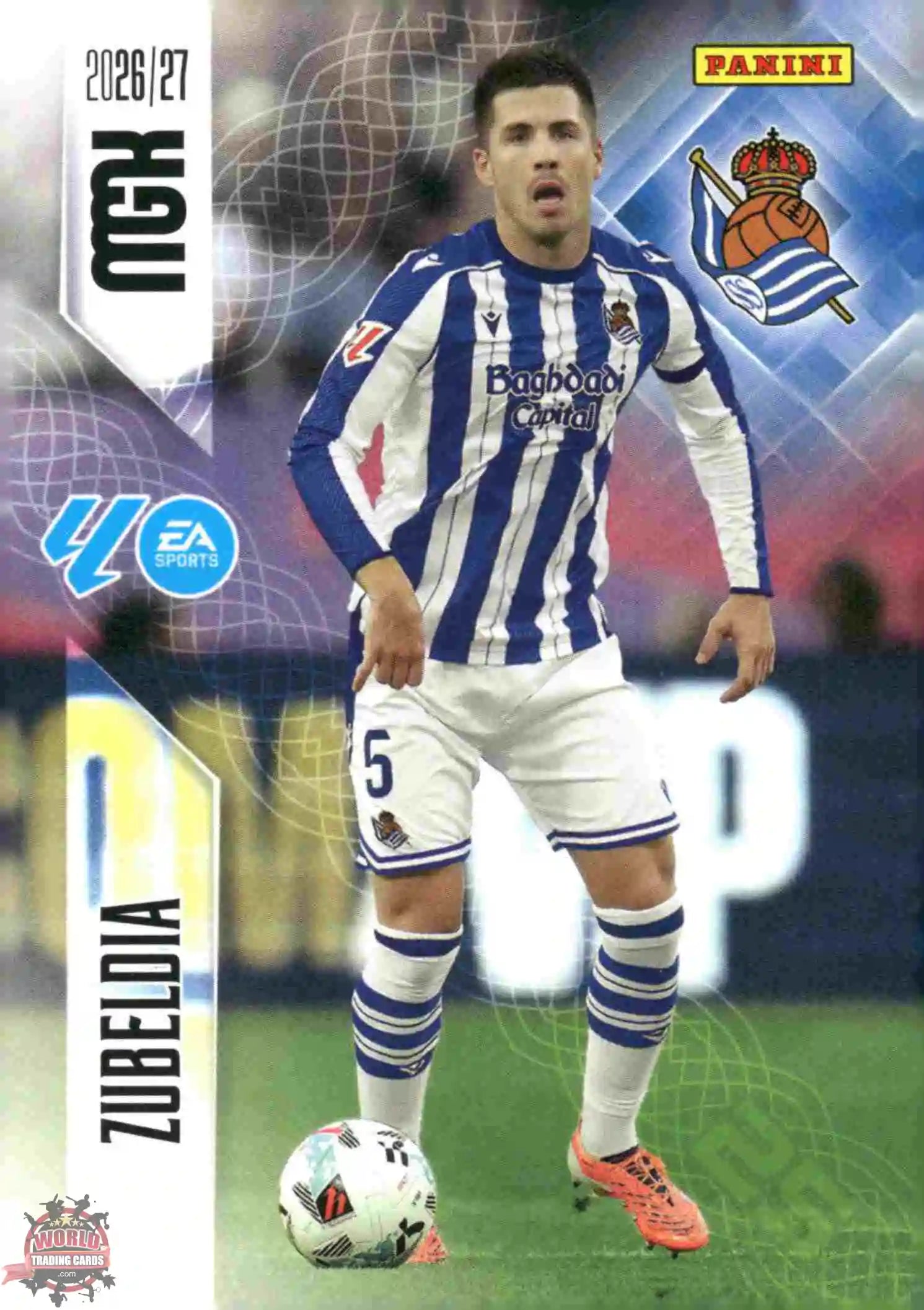 Zubeldia - Real Sociedad - Panini Megacracks - 2025-2026 - #312 - Basic